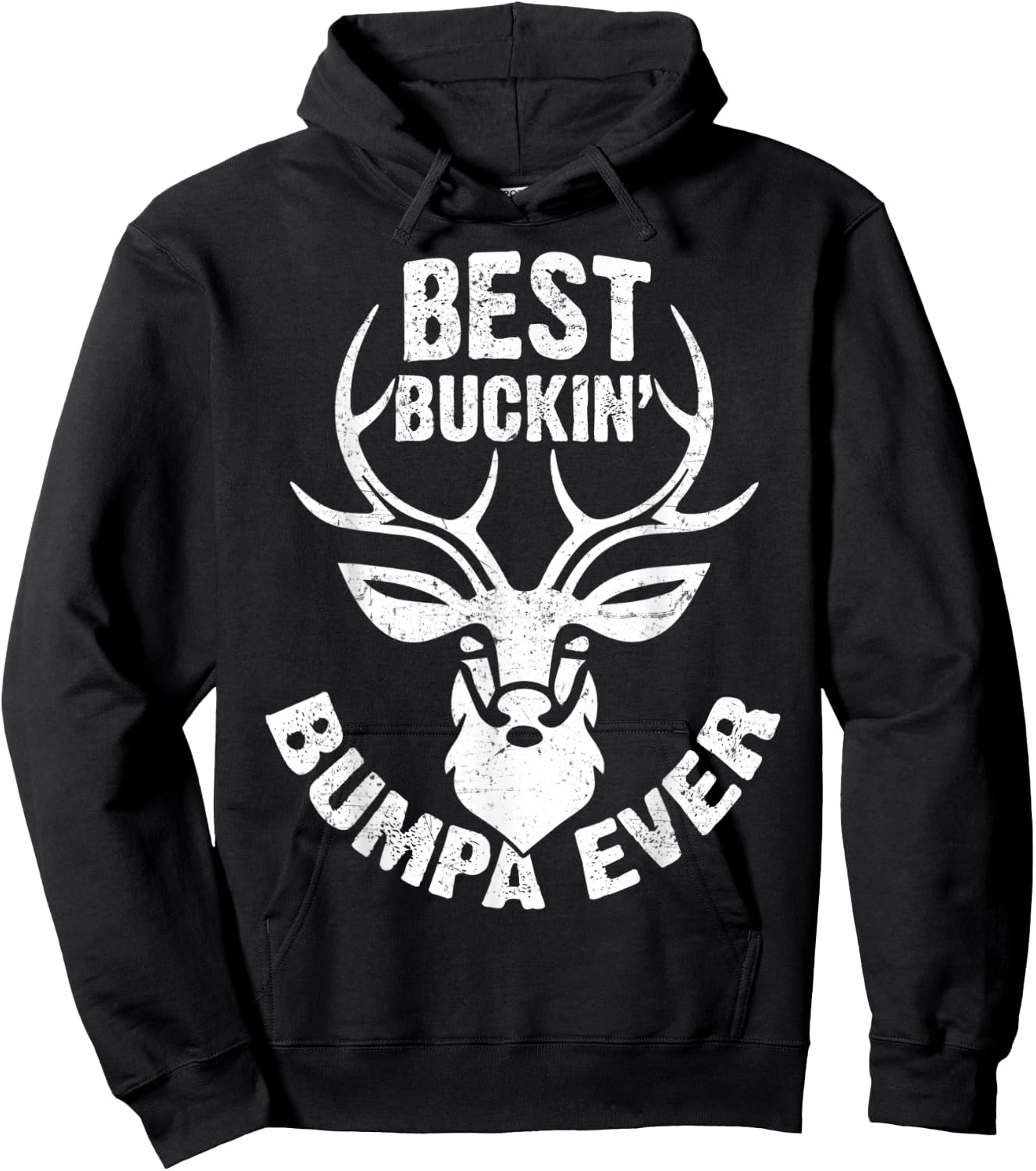 Best Buckin' Bumpa Ever Shirt Deer Hunters Gift Hoodie - Hoodie | Black
