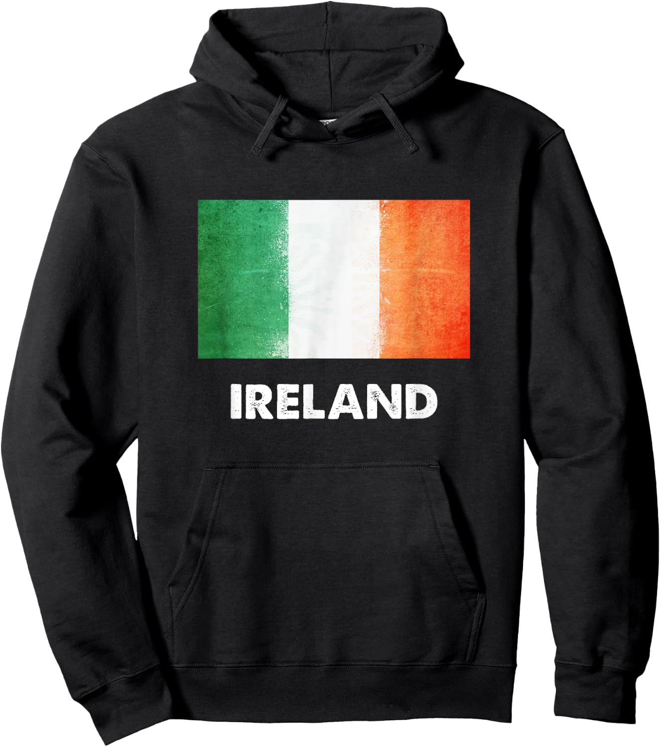 Ireland Flag Jersey | Irish Hoodie - Hoodie | Black