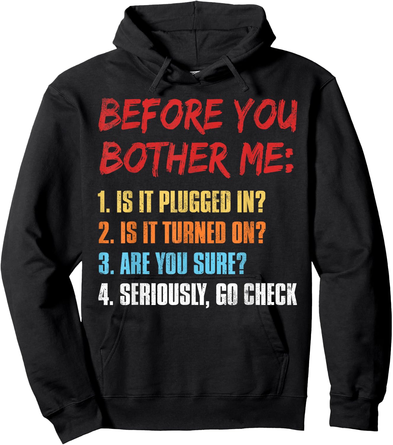 IT Funny Computer Information Technology Hoodie - Hoodie | Black
