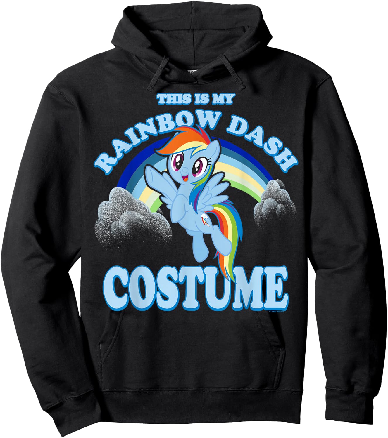 My Little Pony: Friendship Is Magic Rainbow Dash Halloween Hoodie - Hoodie | Black