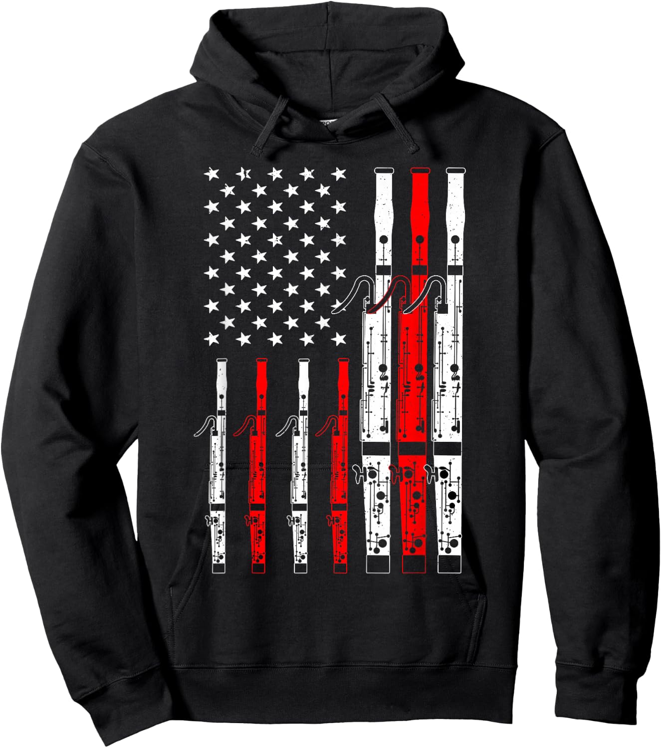 Bassoon Art Women Bassoon Player Bassoonist Lovers Hoodie - Hoodie | Black