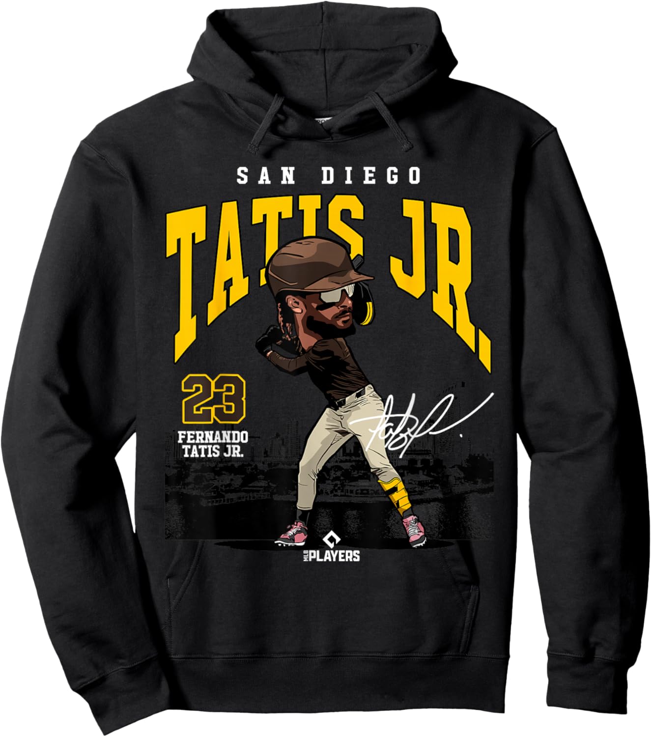 Fernando Tatis Jr | San Diego MLB Player League | MLBTAT4039 Hoodie - Hoodie | Black
