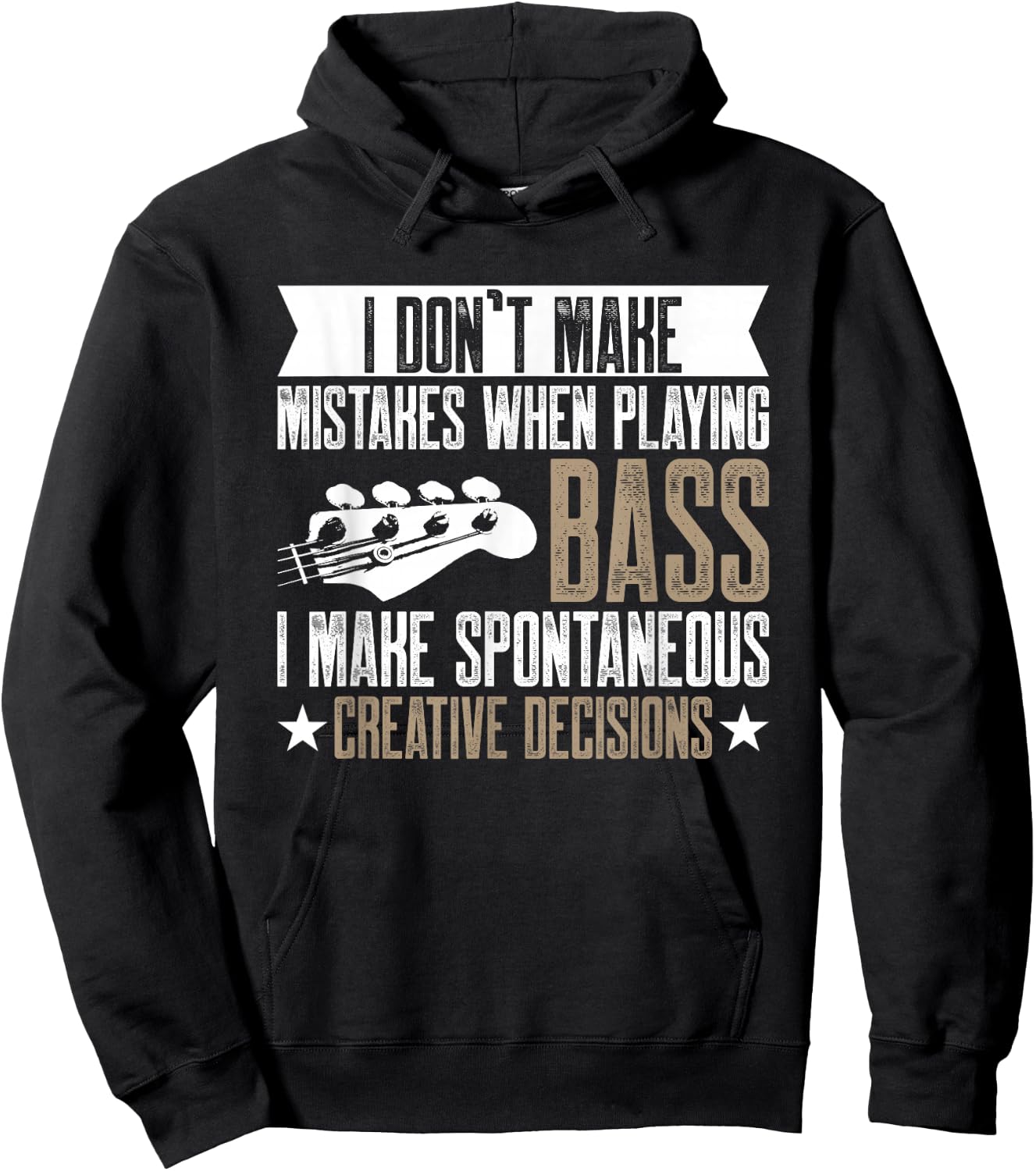 Bass Guitars Vintage Guitarist Guitar Player Gift Hoodie - Hoodie | Black