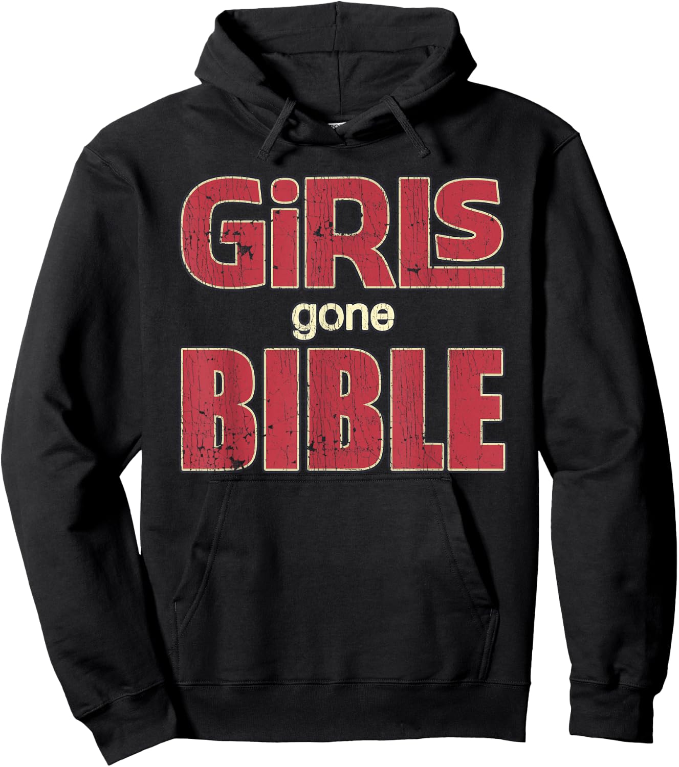 Girls Gone Bible Christian Lover Jesus Bible Verse Hoodie - Hoodie | Black