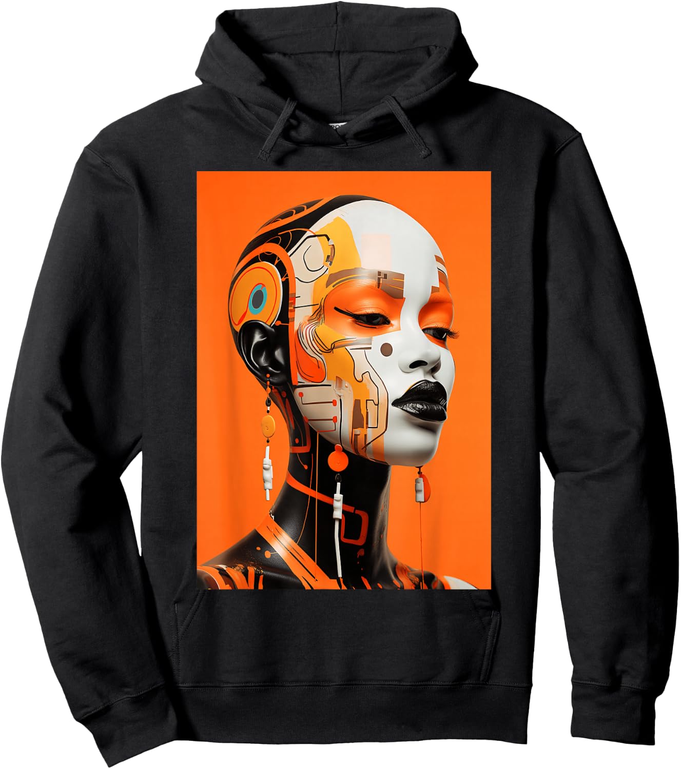 Afrofuturism: Art Photography Hoodie - Hoodie | Black