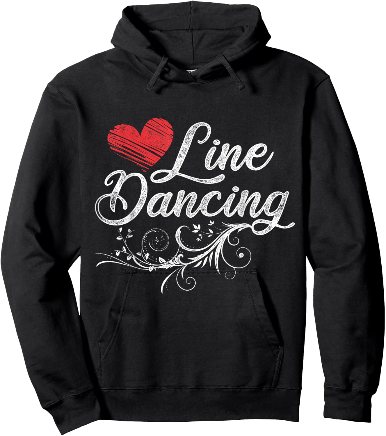Line Dancing Line Dance Hoodie - Hoodie | Black