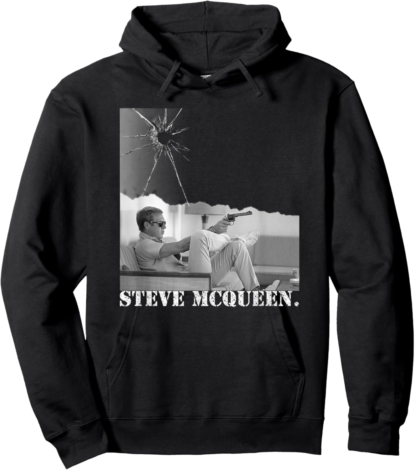 Steve McQueen_022 Hoodie - Hoodie | Black