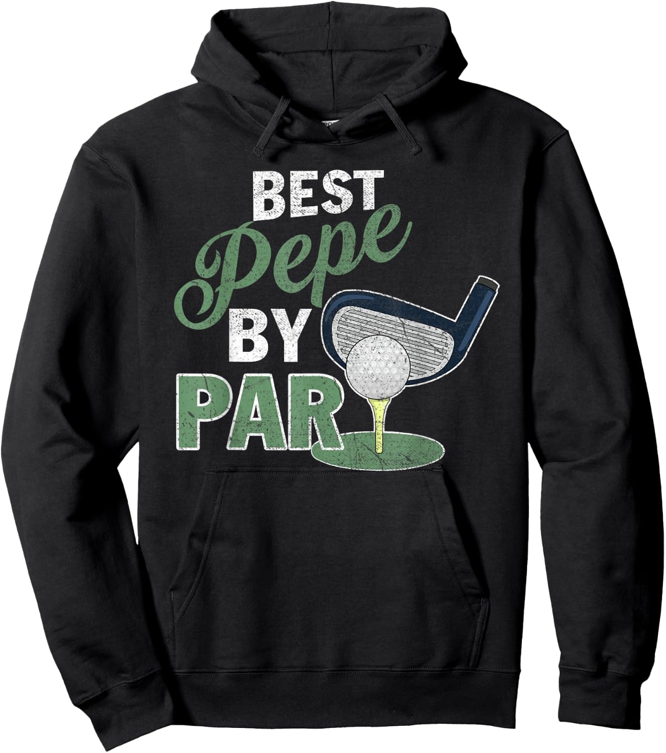 Best Pepe By Par Father's Day Golf Sports Hoodie - Hoodie | Black