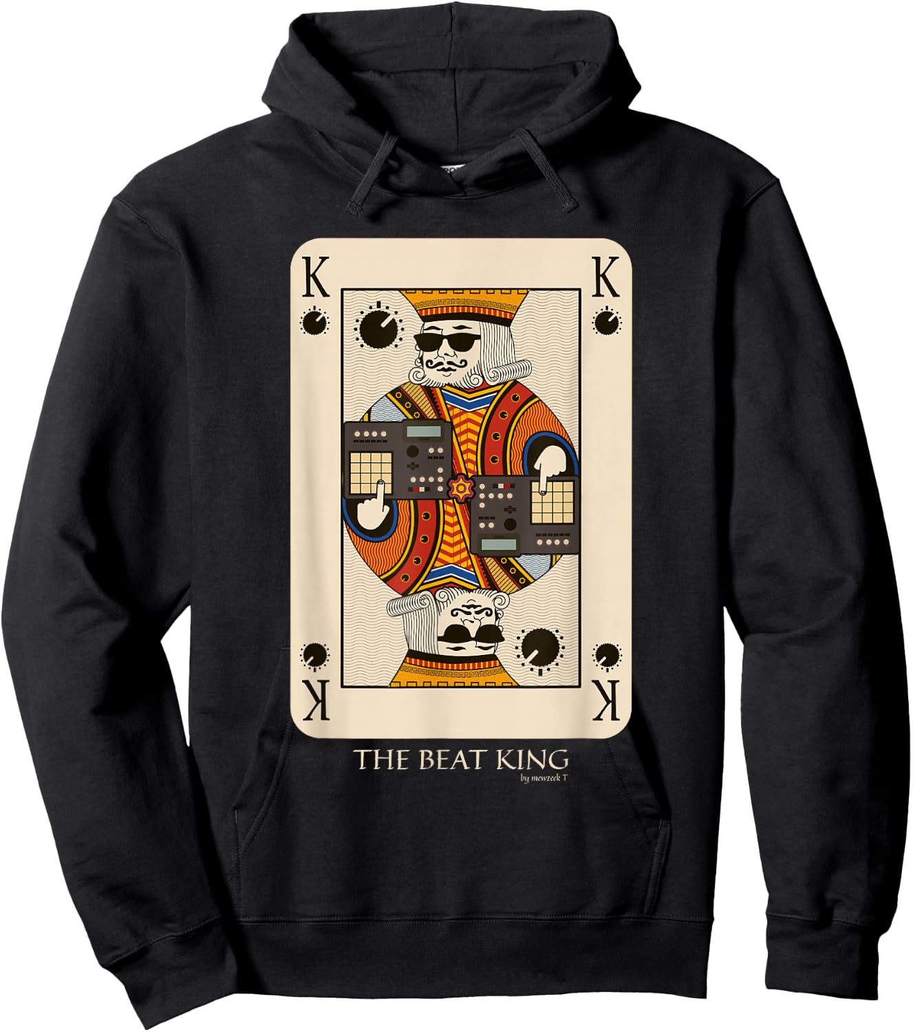 Beatmaker King for Music Producer and Dj Hoodie - Hoodie | Black