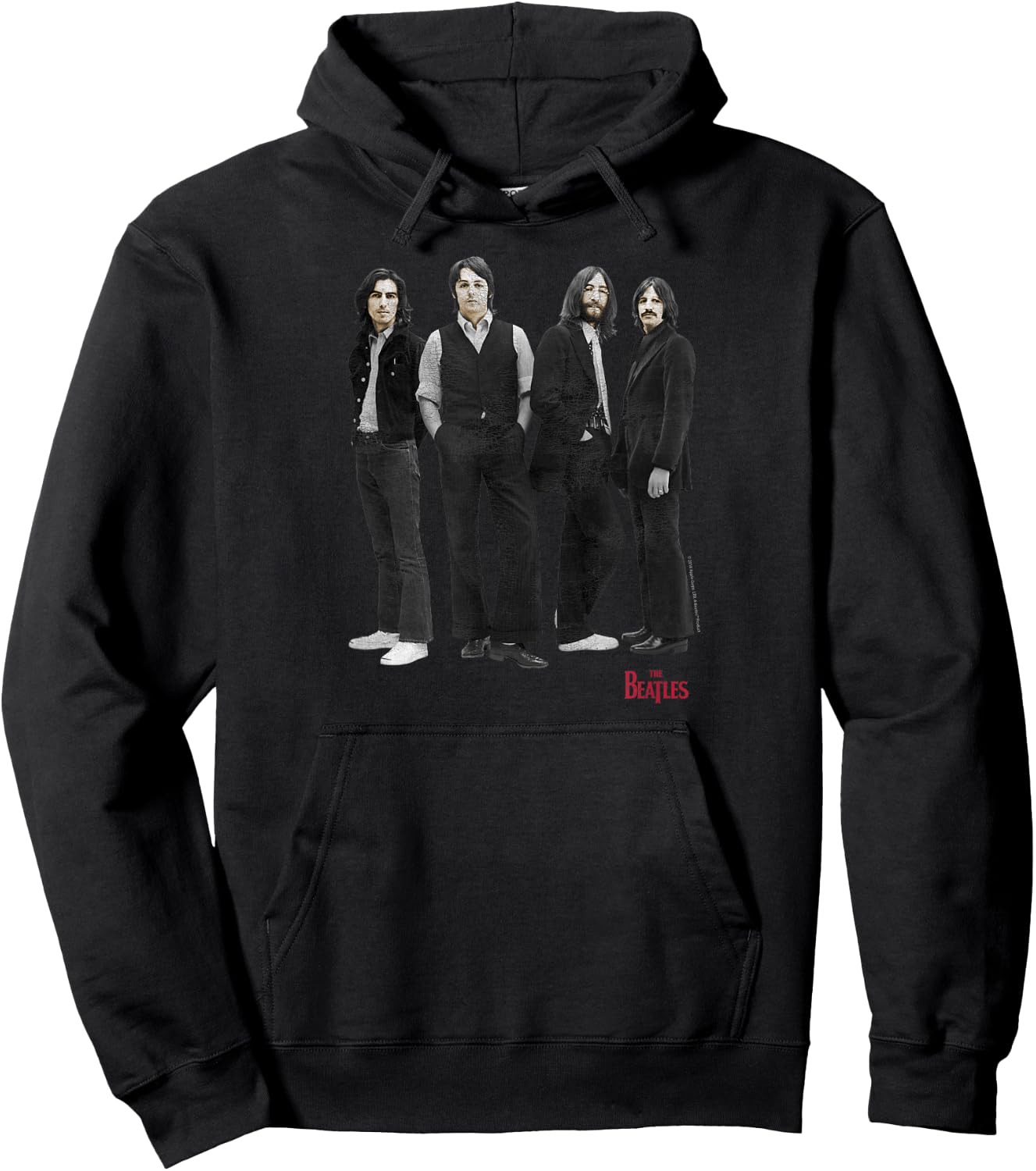 The Beatles The Fab Four Hoodie - Hoodie | Black