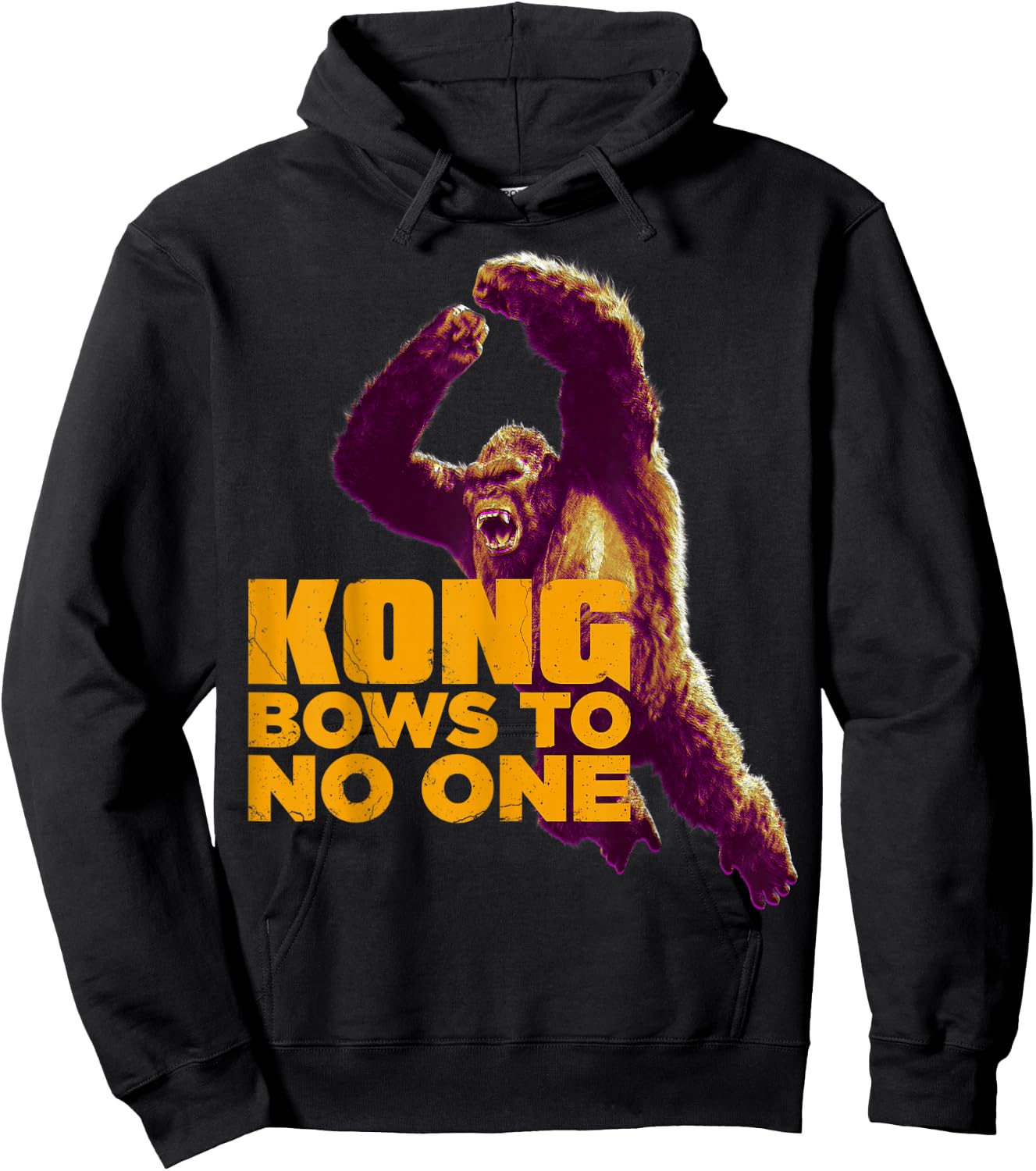 Godzilla vs Kong - Kong Bows To No One Hoodie - Hoodie | Black