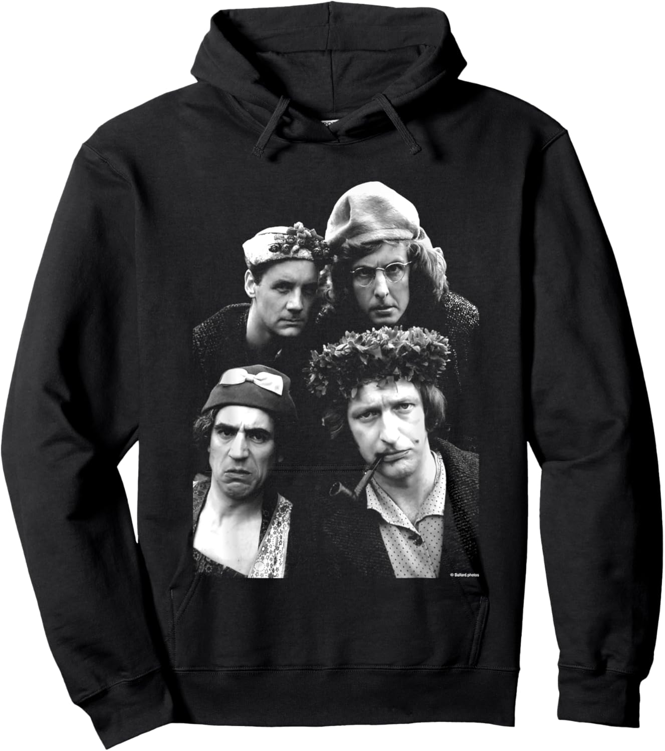 Monty Python Group Shot 1974 By Allan Ballard Hoodie - Hoodie | Black