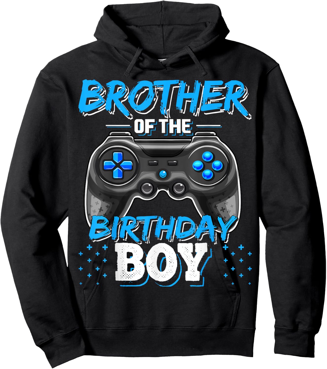 Brother of the Birthday Boy Matching Video Game Birthday Hoodie - Hoodie | Black