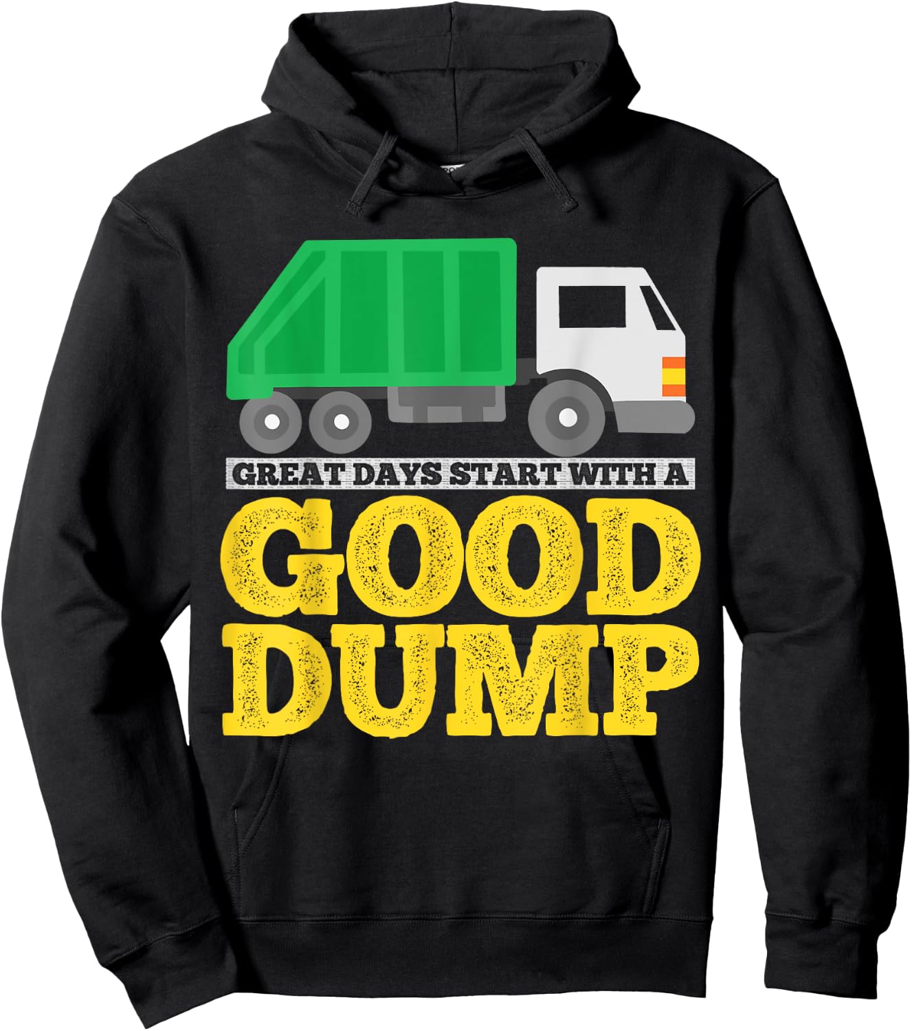 Garbage Truck Hoodie - Hoodie | Black