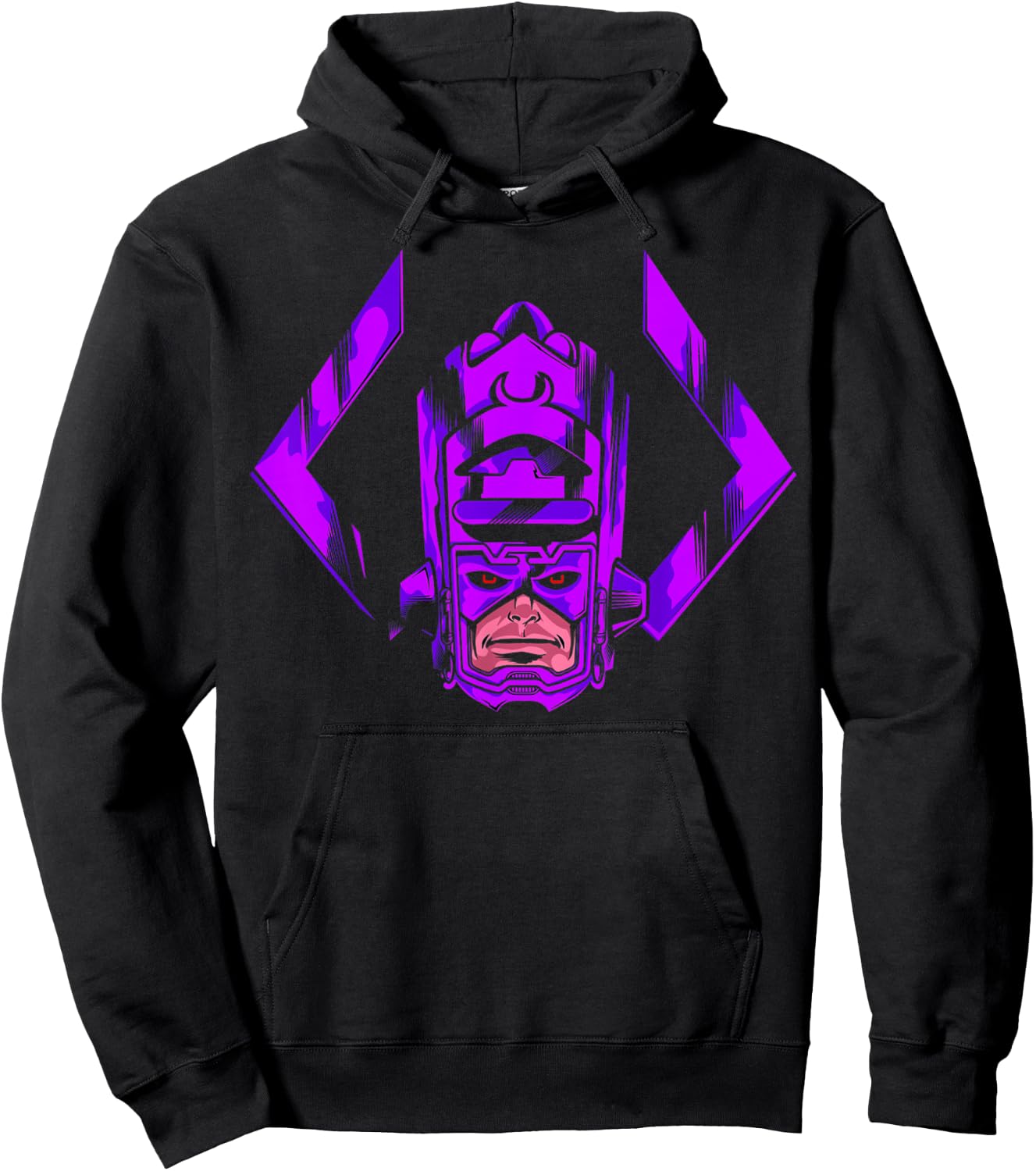 Marvel Fantastic Four Galactus Dark Big Face Hoodie - Hoodie | Black