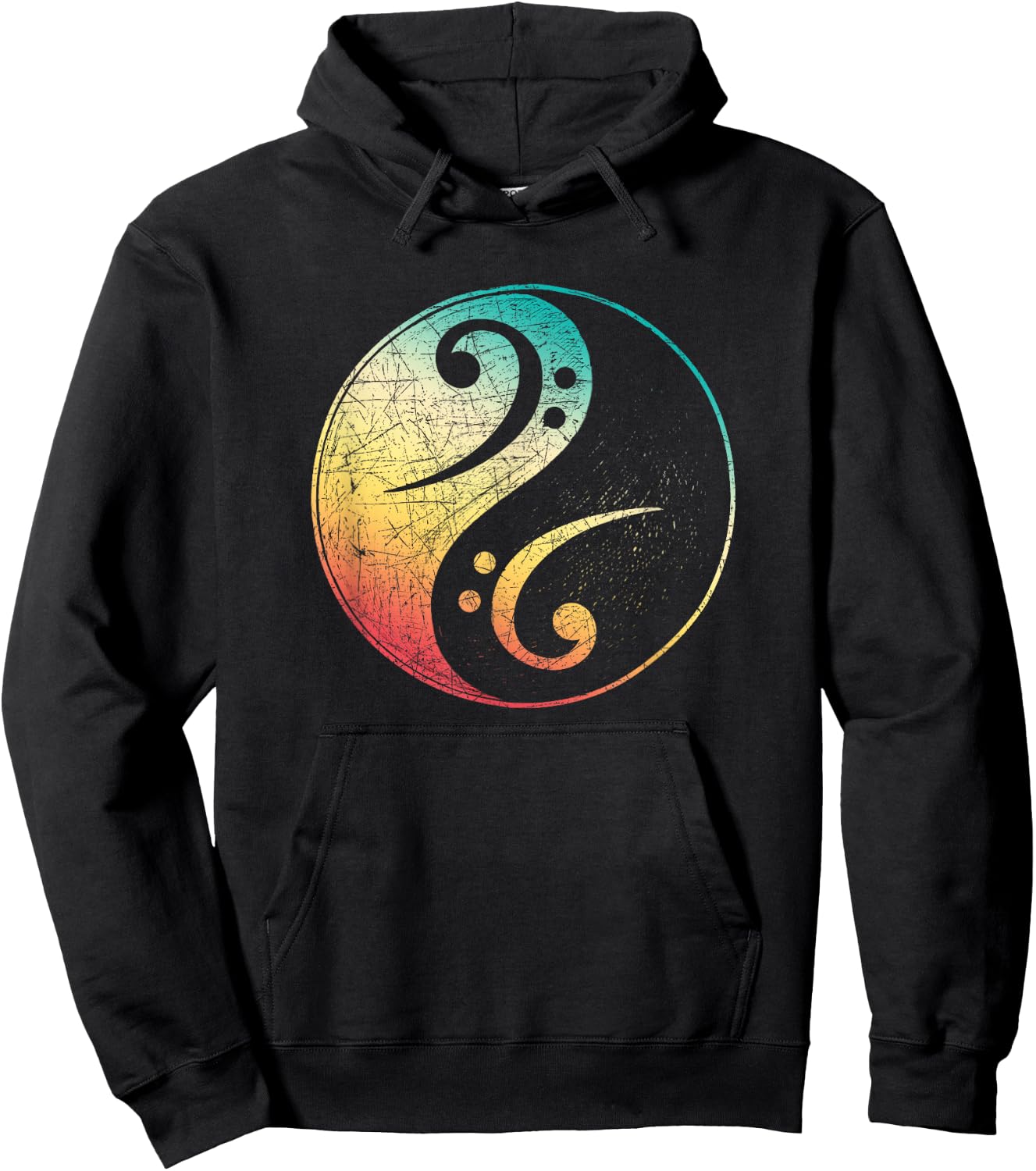 Bass Guitar Player Musical Instrument Bass Guitar Hoodie - Hoodie | Black
