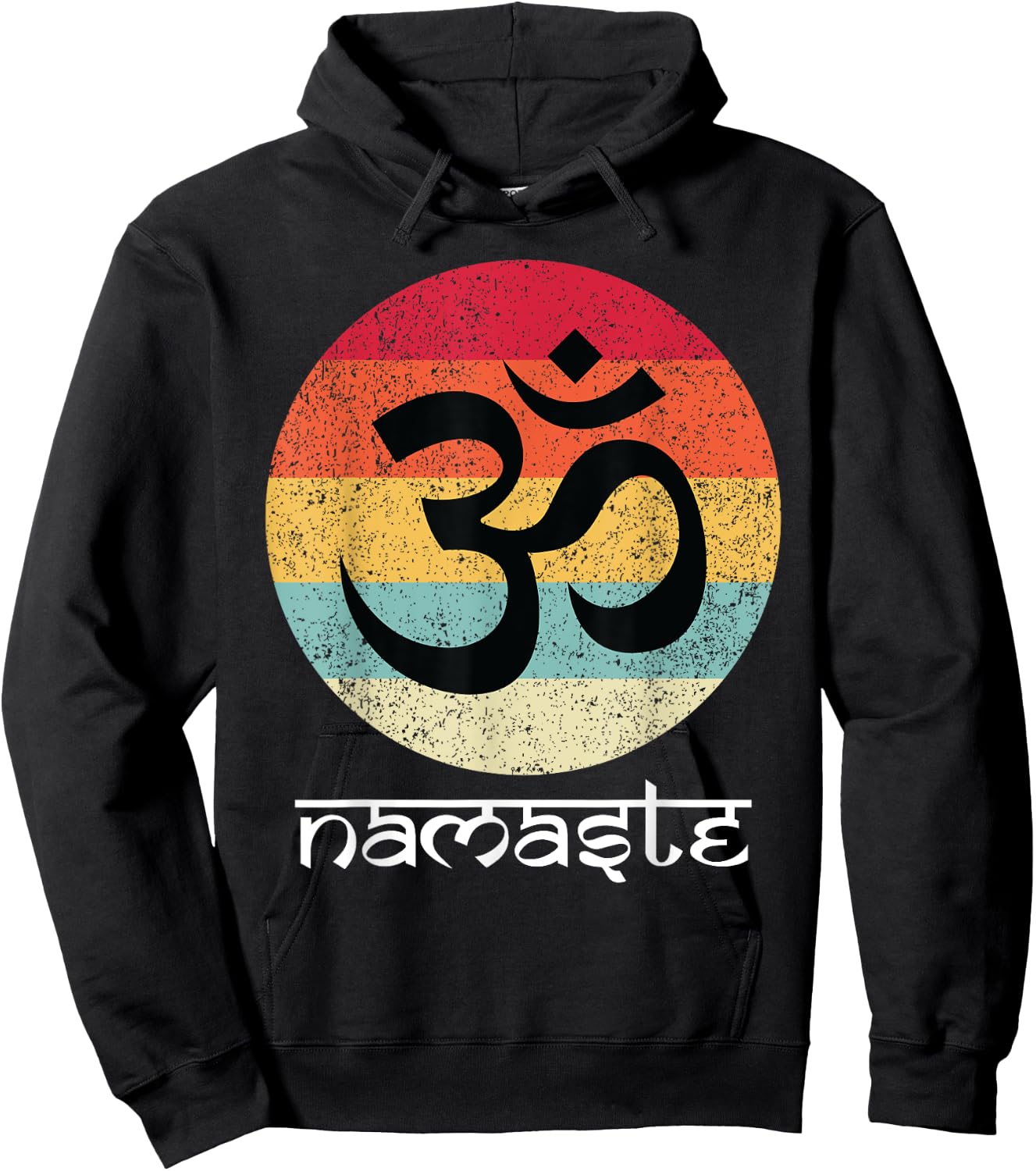 Om Symbol Namaste Aum Ohm Hindu Zen Tantra Yoga Day Hoodie - Hoodie | Black