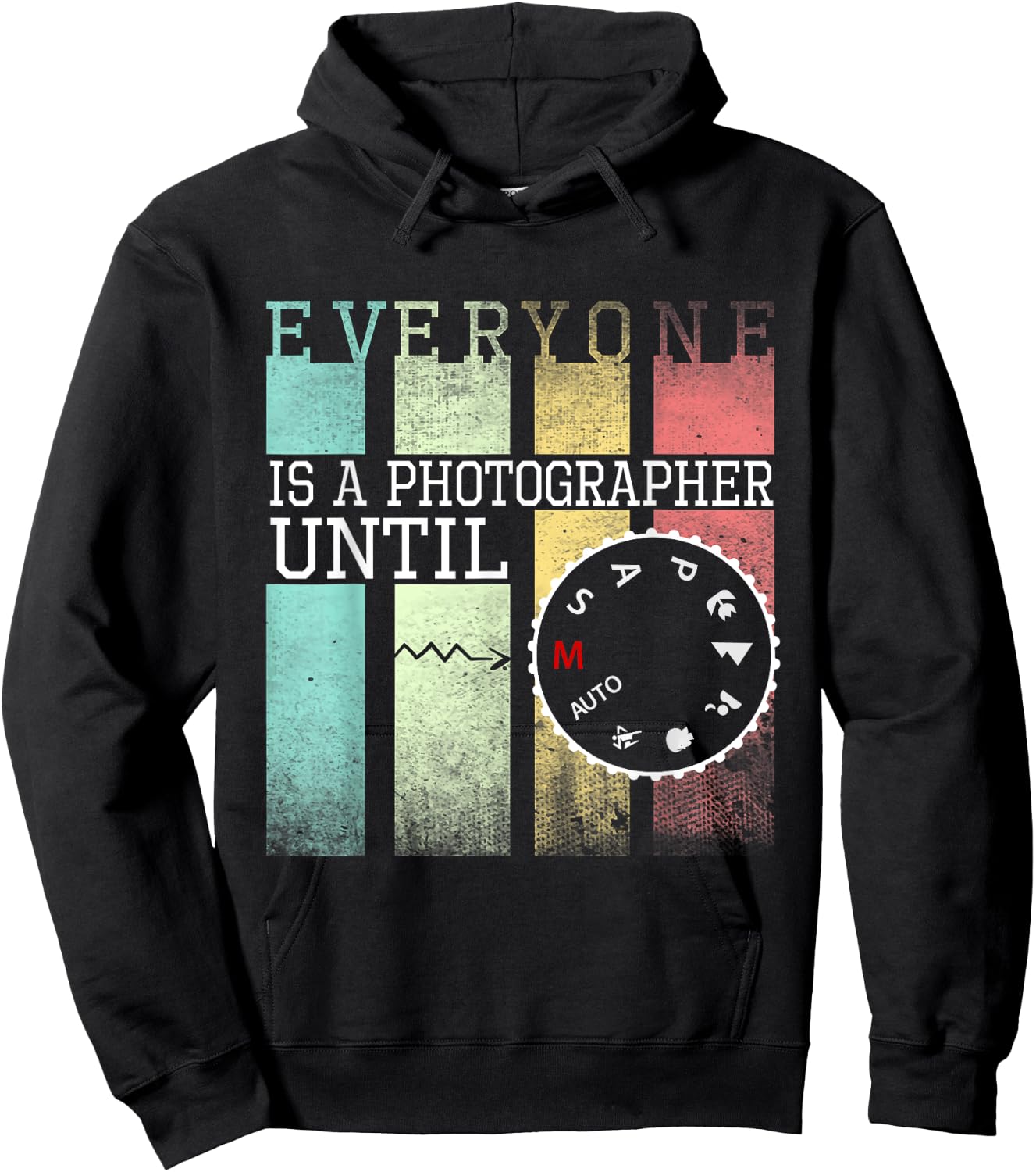Everyone is a Photographer Until Funny Photography Hoodie - Hoodie | Black