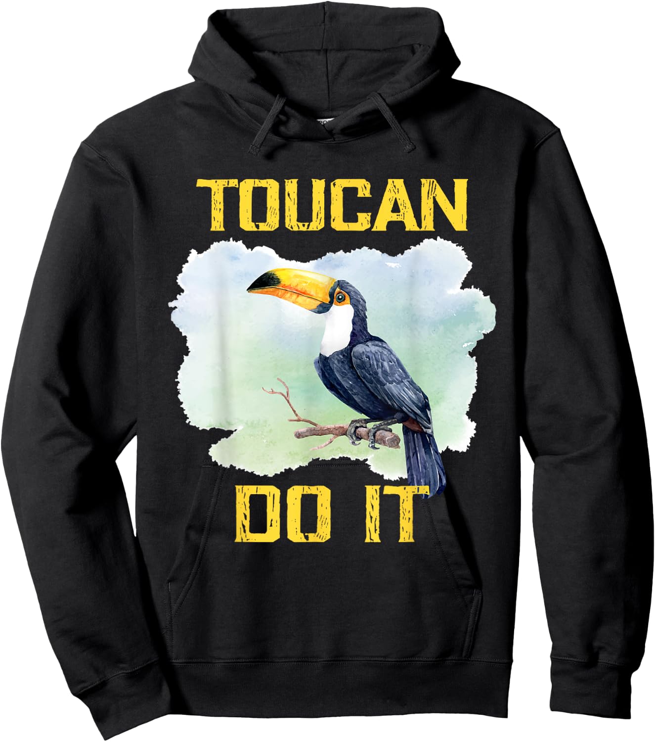 Toucan Do It - Funny Inspiration Quote Gift Zoo Keeper Hoodie - Hoodie | Black