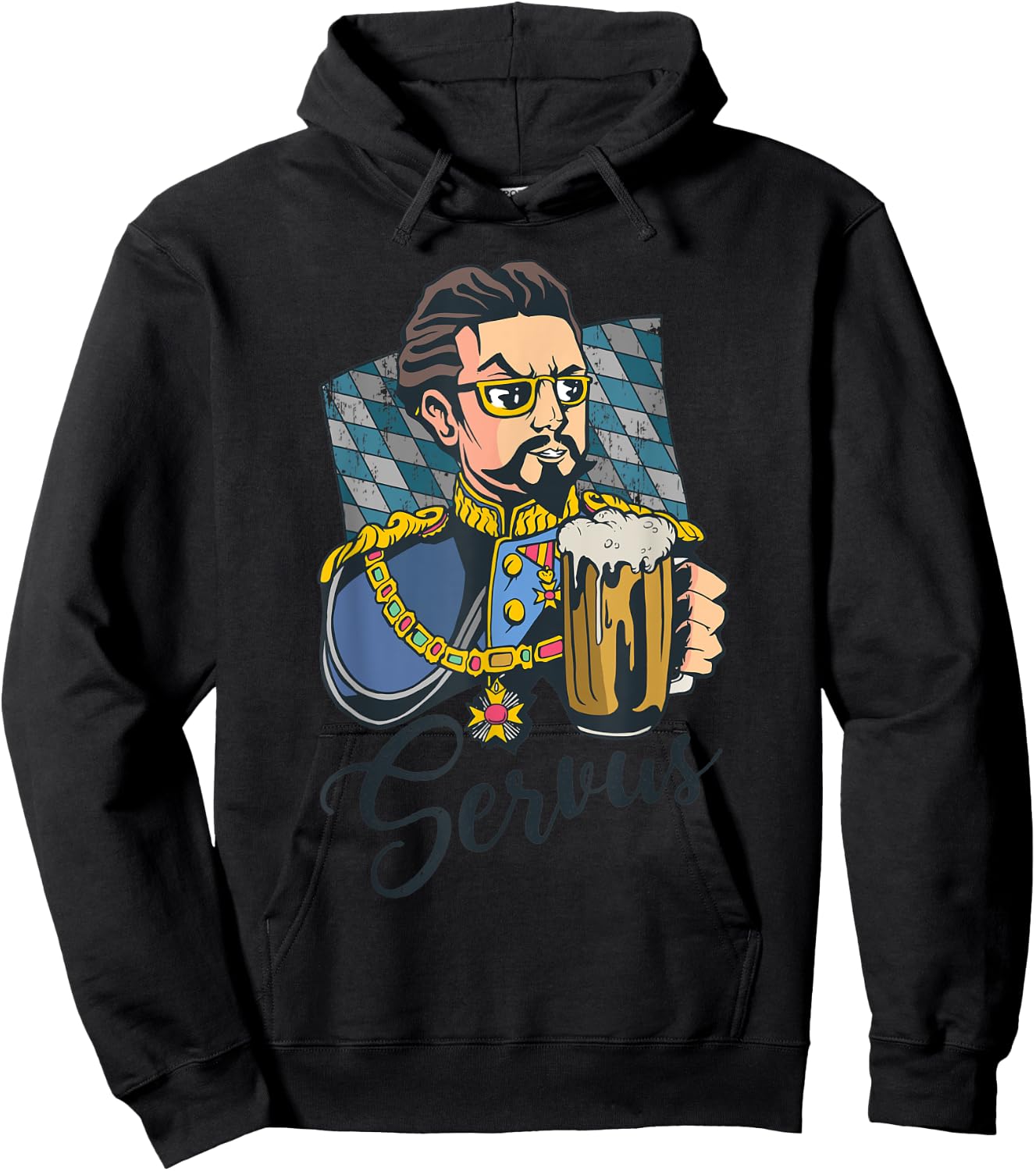 König Ludwig Home Bayern Beer Gift Hoodie - Hoodie | Black