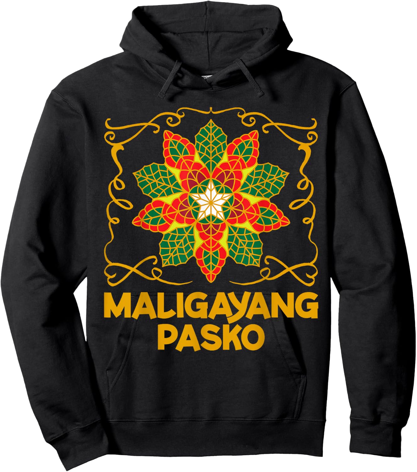 Philippines Christmas Pinoy Maligayang Pasko Hoodie - Hoodie | Black