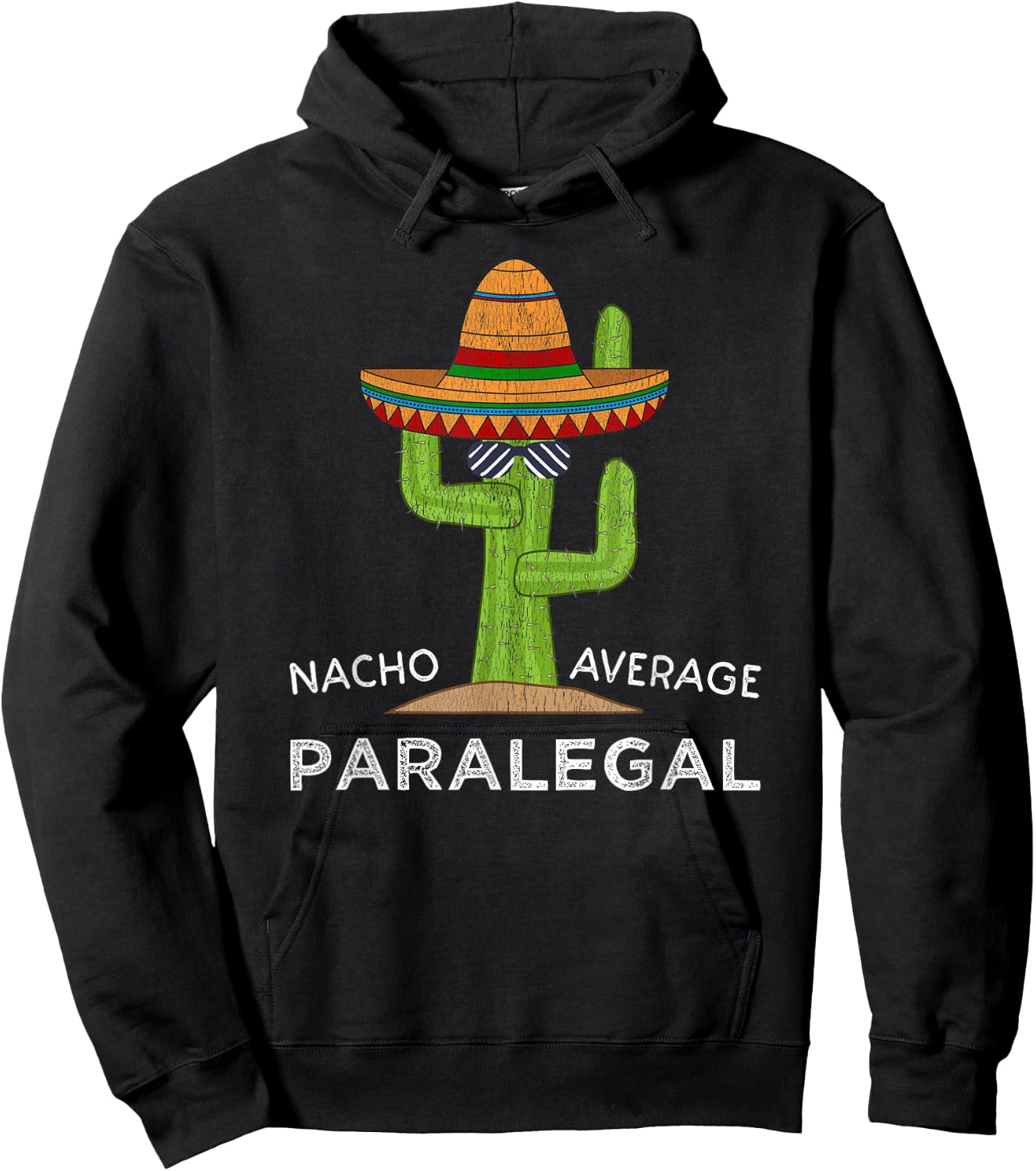 Funny Paralegal Saying Hoodie - Hoodie | Black