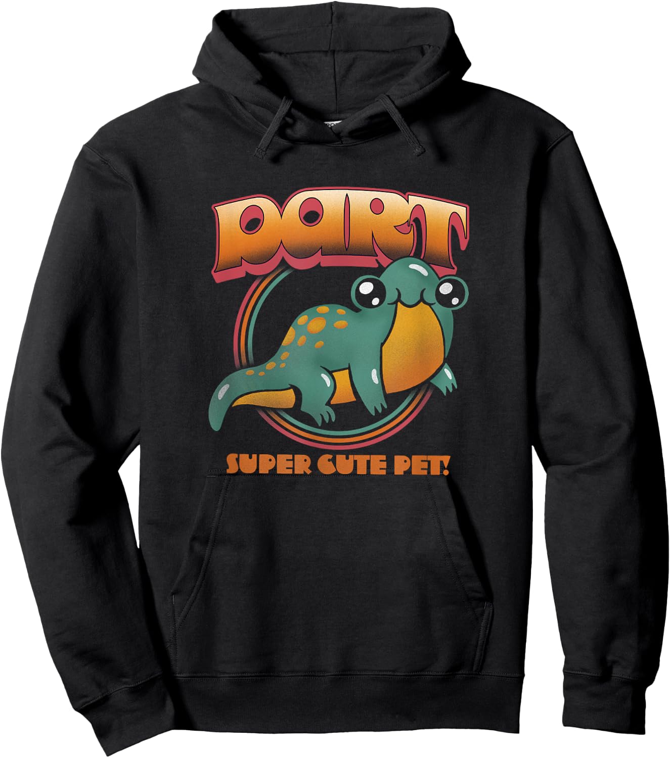 Stranger Things Dart Cartoon Super Cute Pet Hoodie - Hoodie | Black