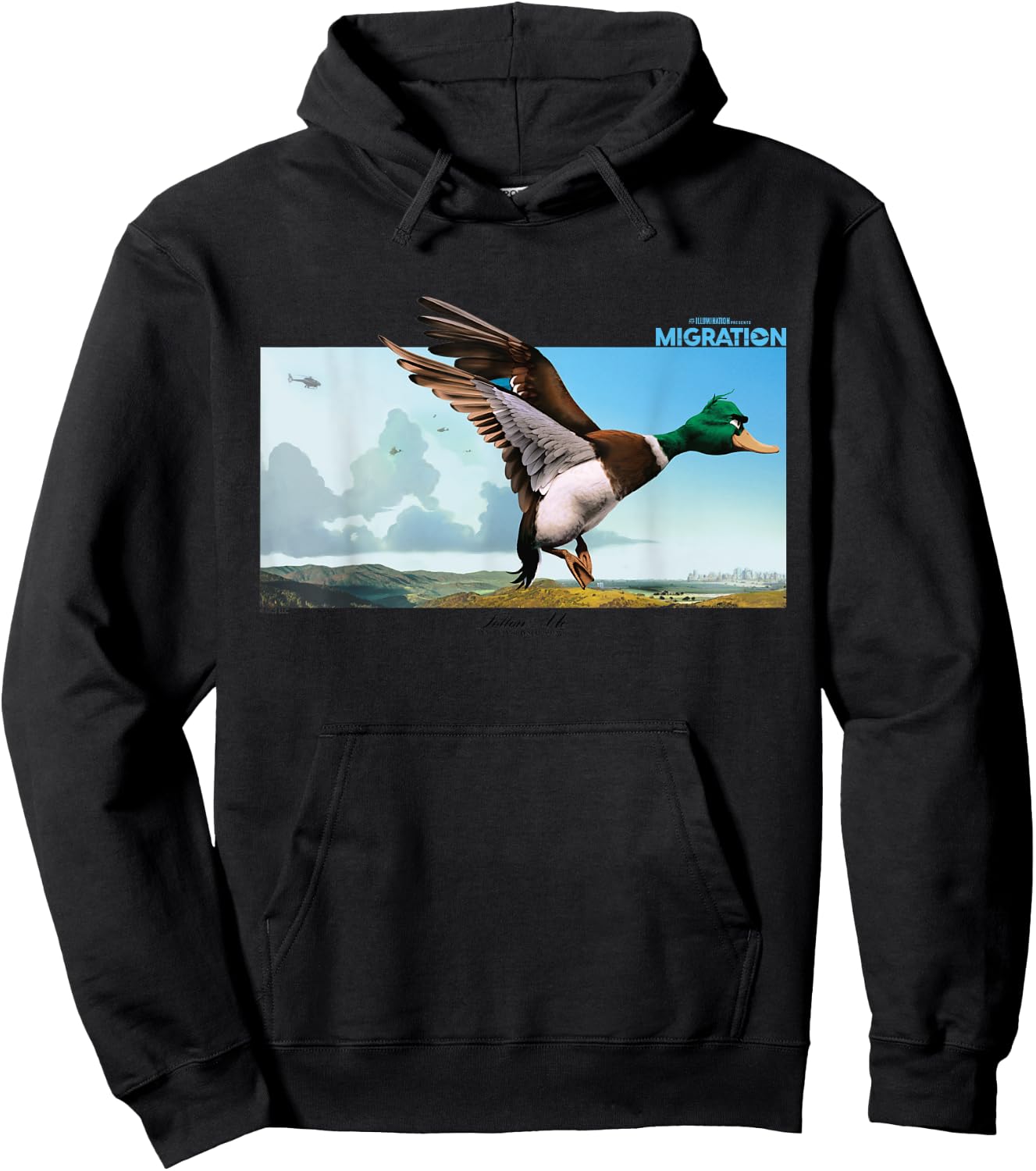 Migration Take Flight Hoodie - Hoodie | Black