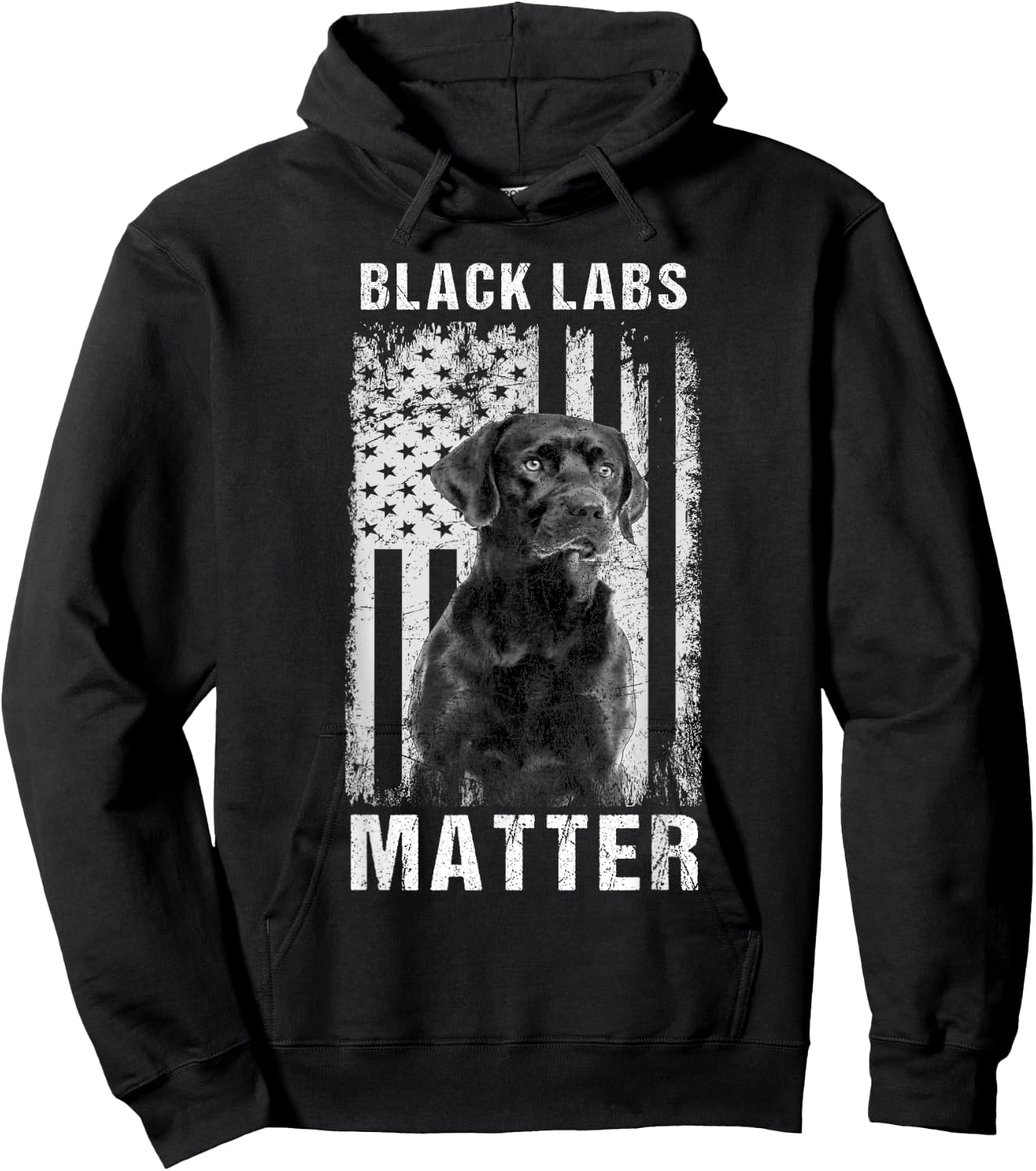 Black Labs Matter Labrador Retriever Hoodie - Hoodie | Black