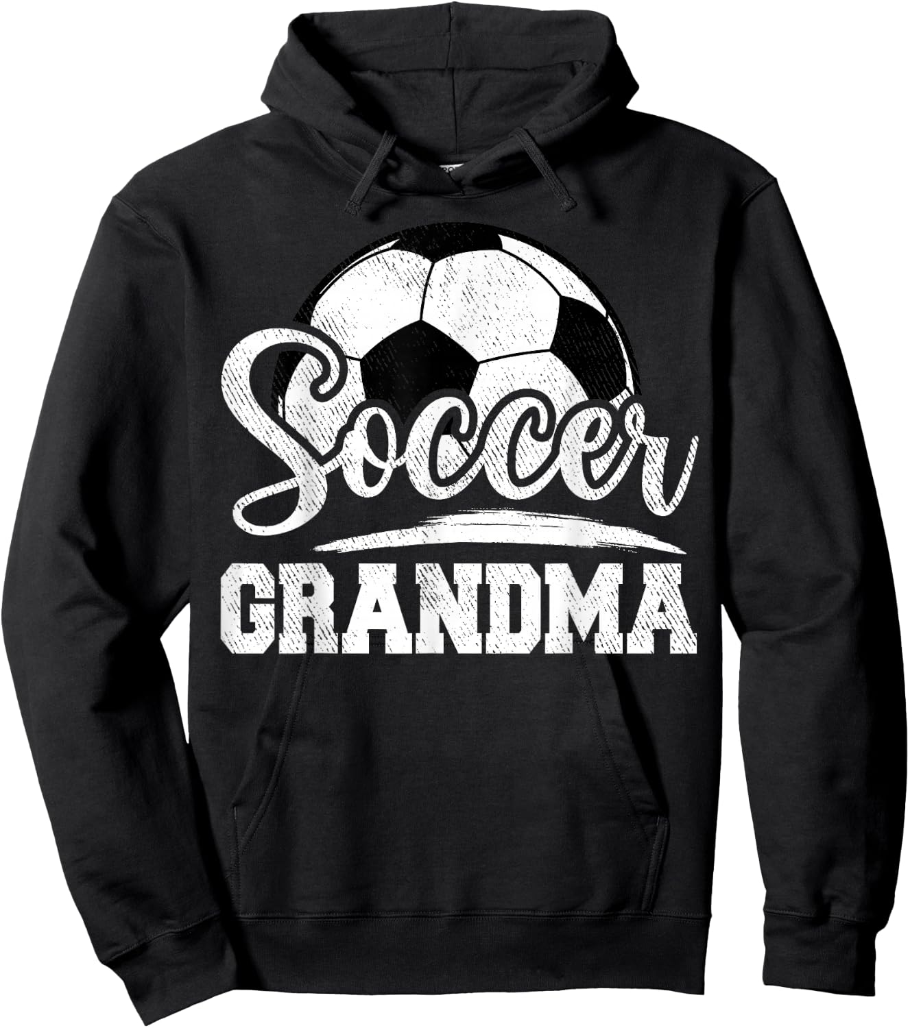 Soccer Grandma Soccer Player Game Day Mother's Day Hoodie - Hoodie | Black