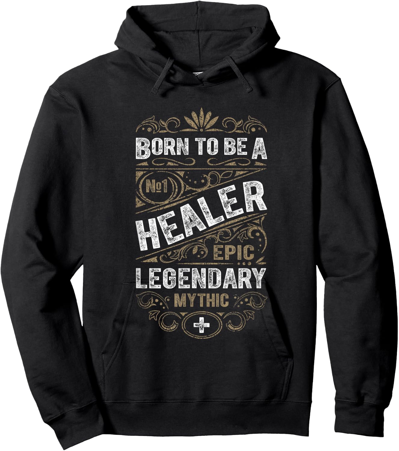 WoW Born To Be A Healer Legendary Gaming Hoodie - Hoodie | Black