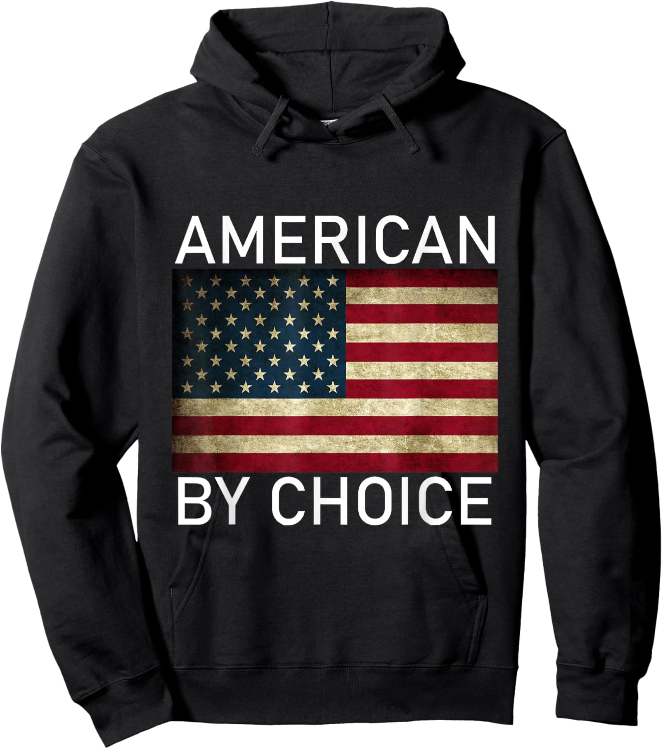 American By Choice US Citizenship Gift Hoodie - Hoodie | Black