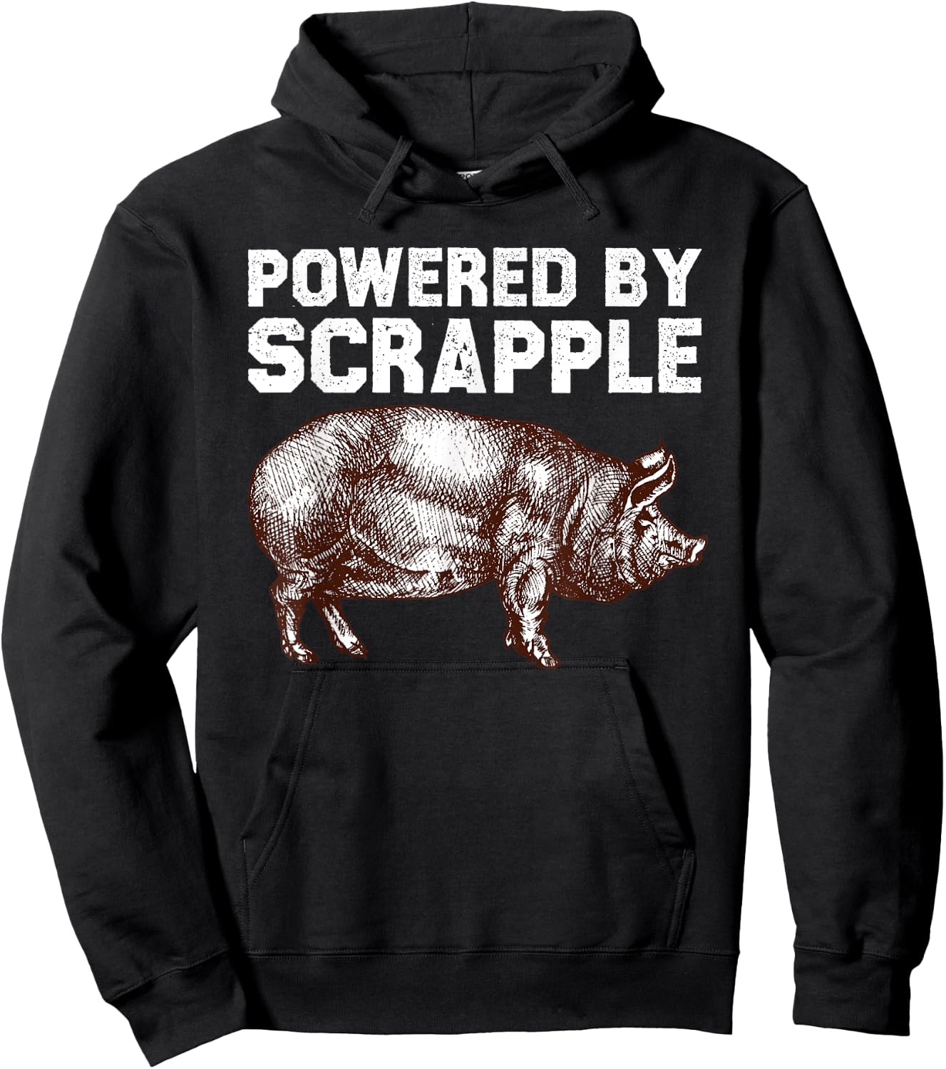 Cool Scrapple Women Food Meat Foodie Scrapple Lover Hoodie - Hoodie | Black