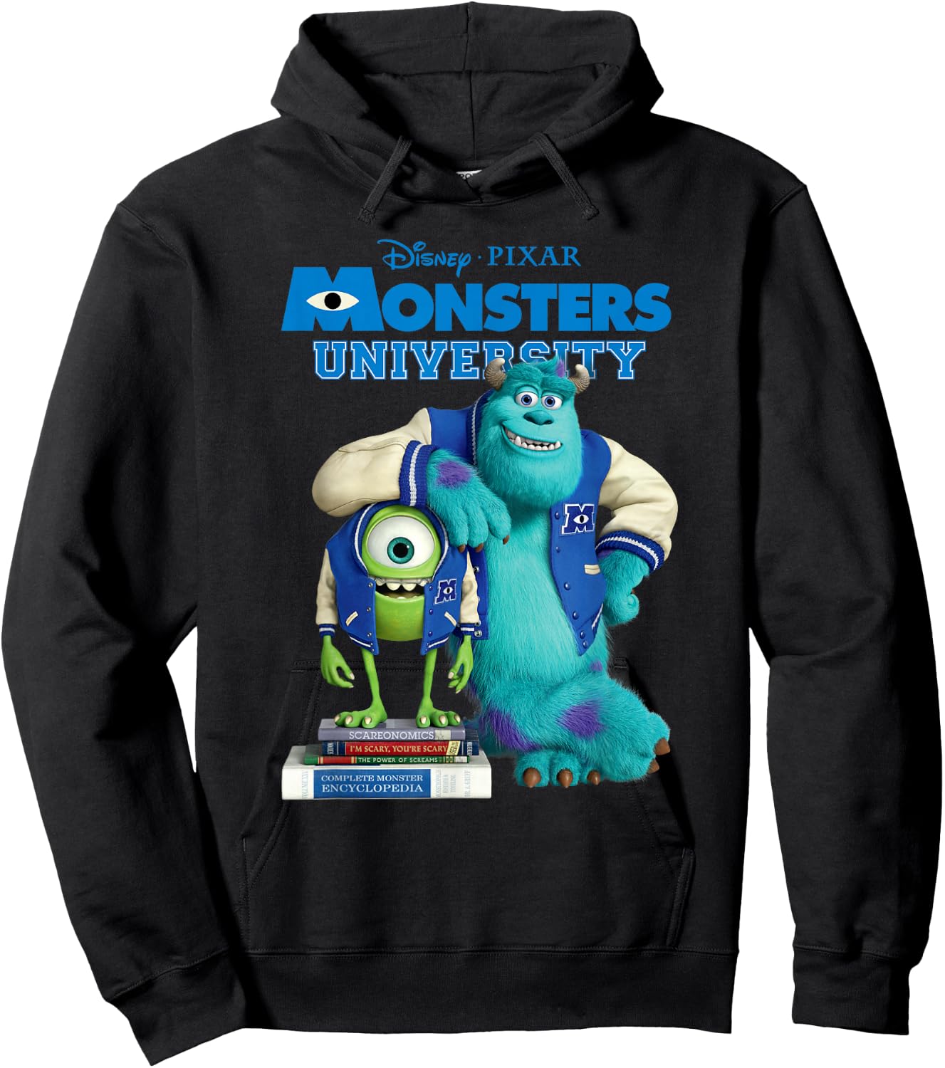 Disney and Pixar's Monsters University Mike and Sulley Hoodie - Hoodie | Black