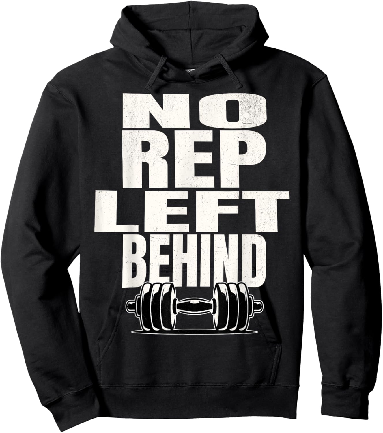 No Rep Left Behind Hoodie - Hoodie | Black