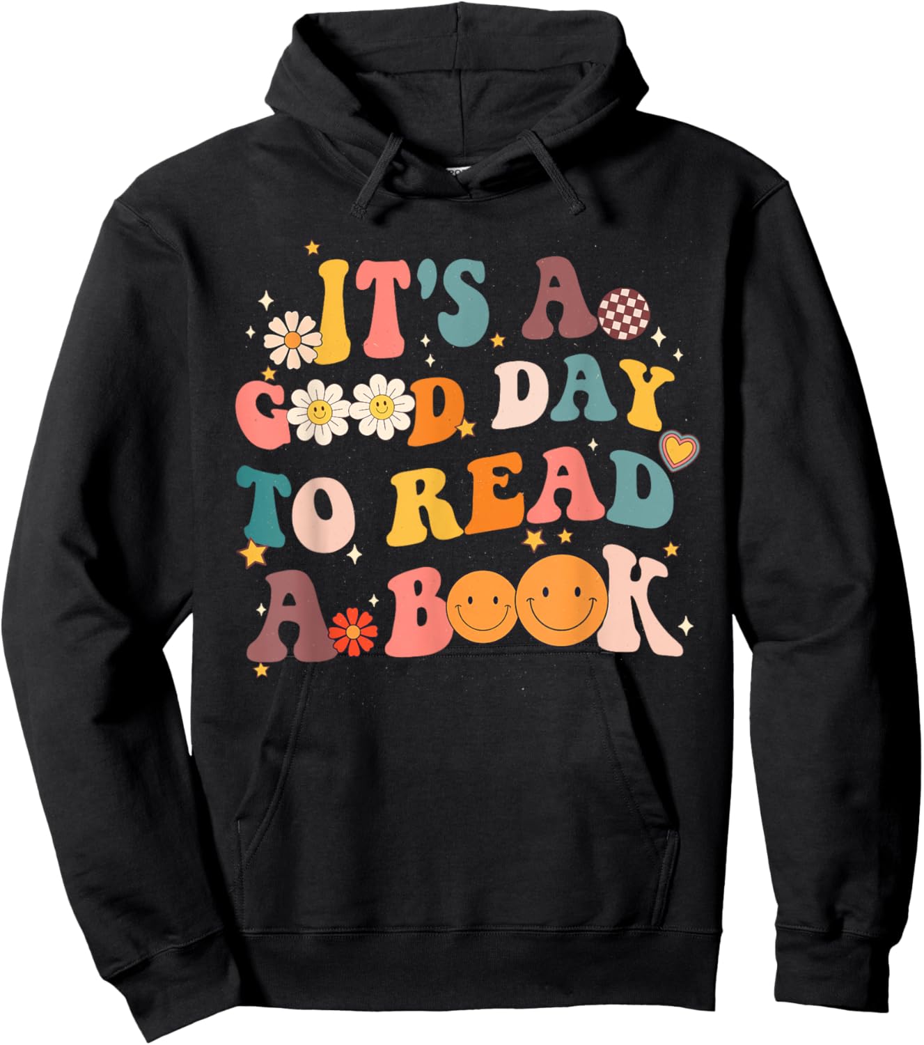 It's a Good Day to Read a Book 1st Day Of School Teacher Kid Hoodie - Hoodie | Black