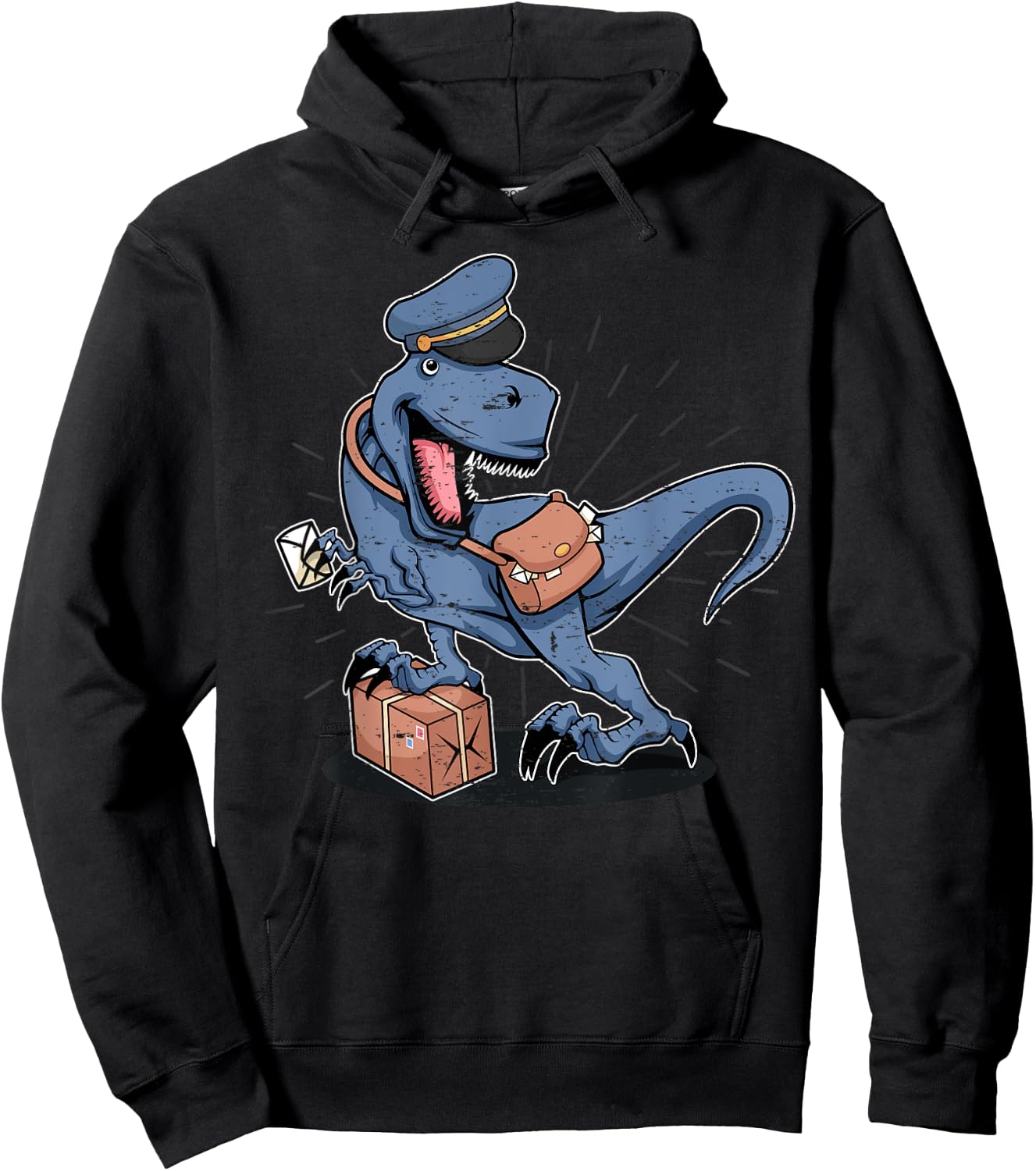 Postman Mailman Deliverer Hoodie - Hoodie | Black