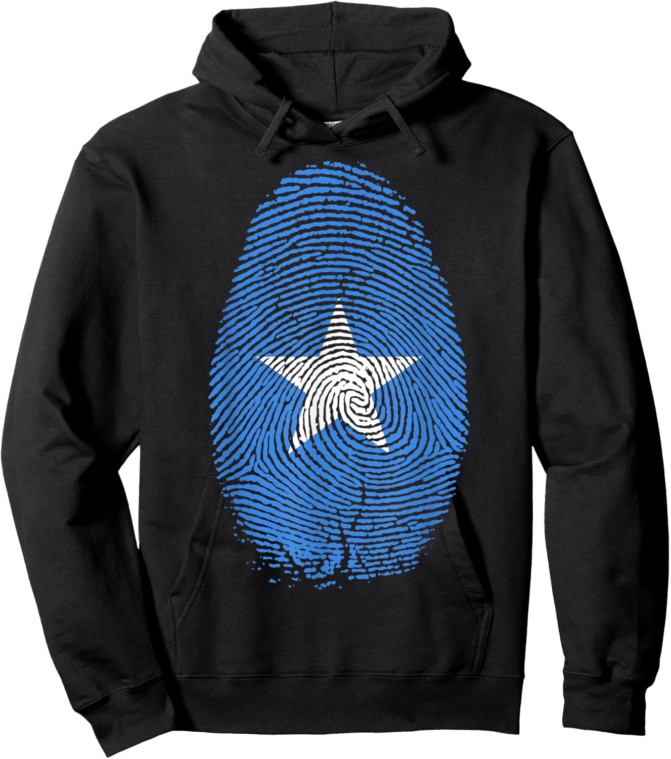 Somalia Flag Fingerprint It is in my DNA Gift Somalians Hoodie - Hoodie | Black