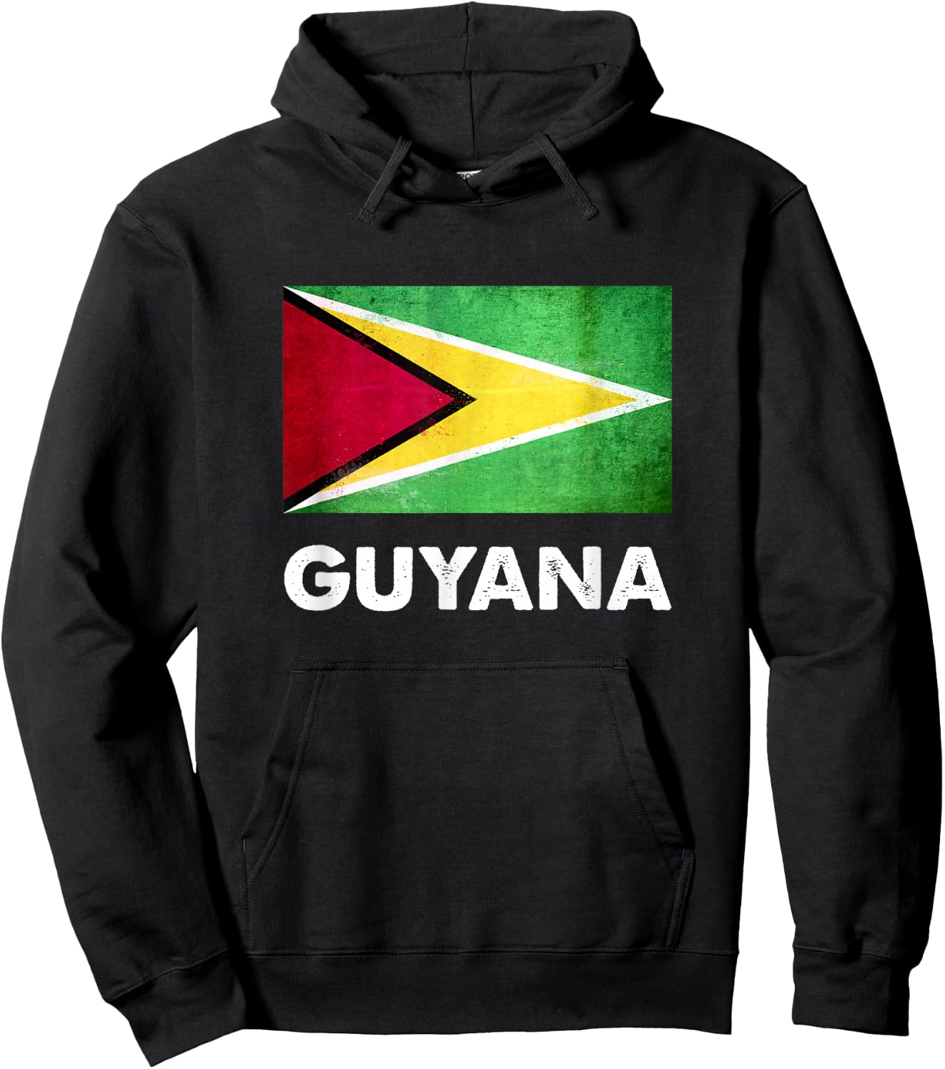 Guyana Flag Shirt | Guyanese Hoodie - Hoodie | Black