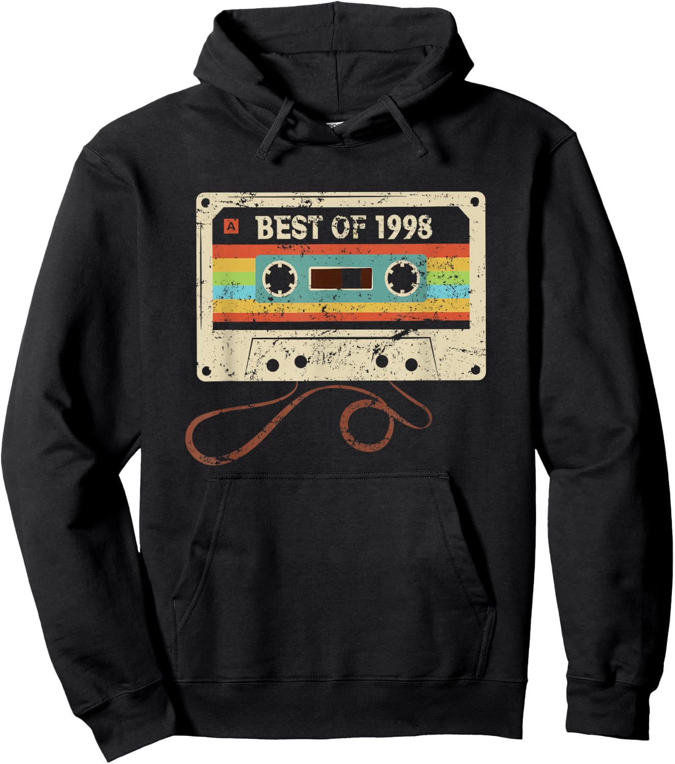 Best 1998 Cool 27 Year Old Bday 27th Birthday Men Women Hoodie - Hoodie | Black
