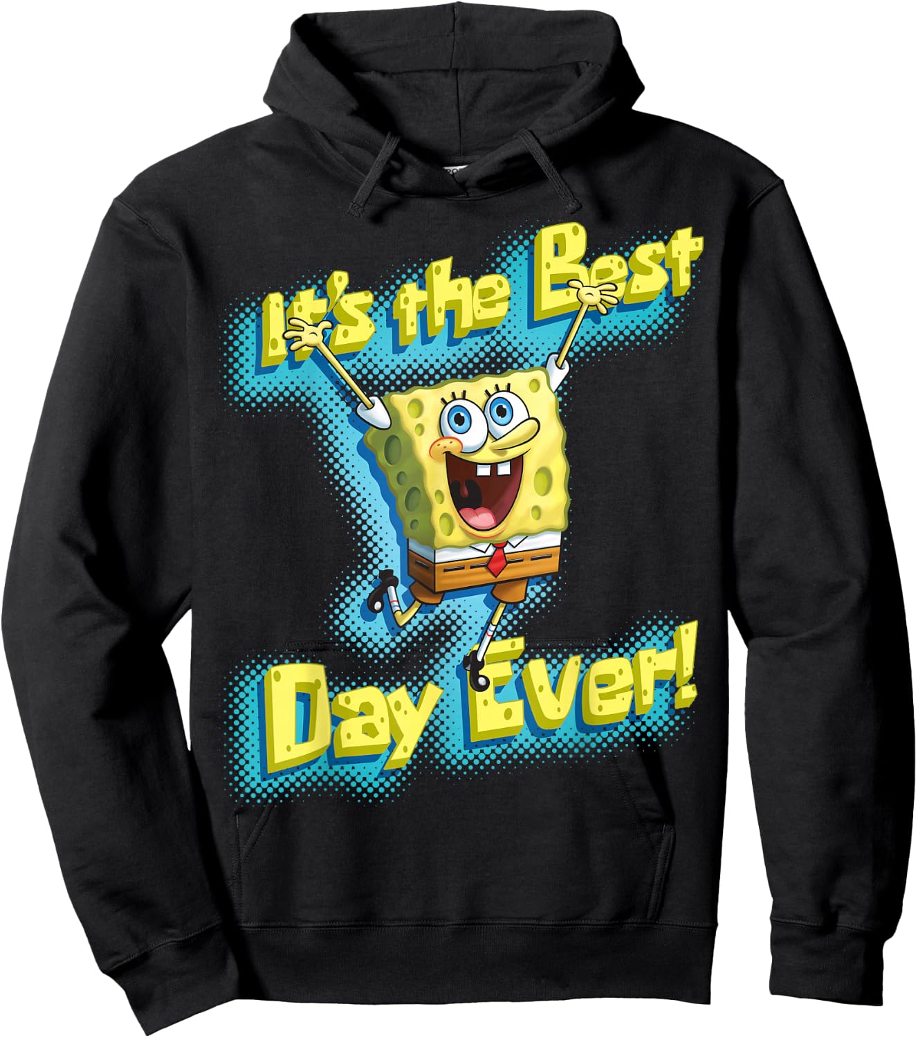 SpongeBob SquarePants It's the best day ever! Hoodie - Hoodie | Black