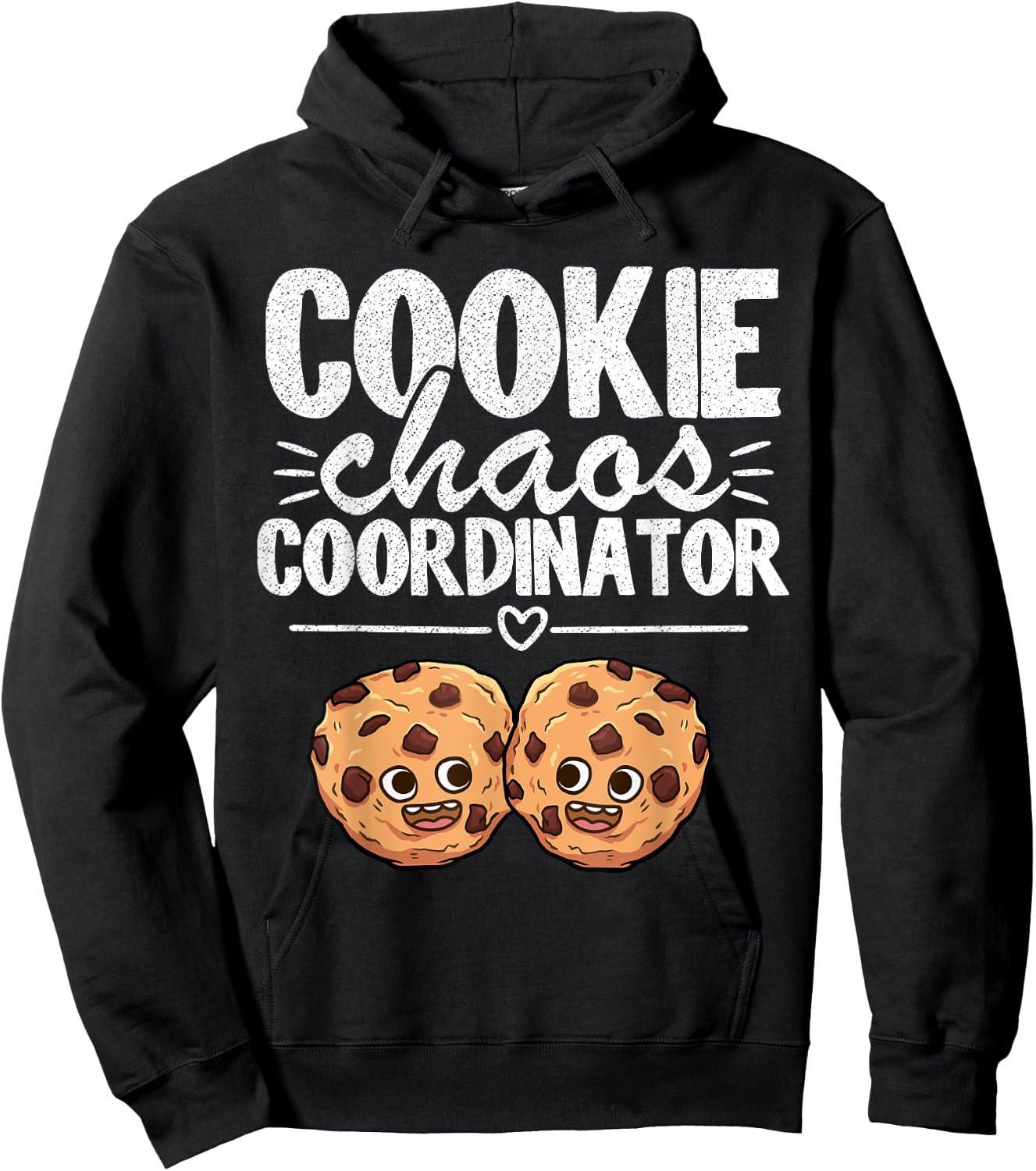 Cookie Chaos Coordinator Funny Scout Leader Cookie Dealer Hoodie - Hoodie | Black