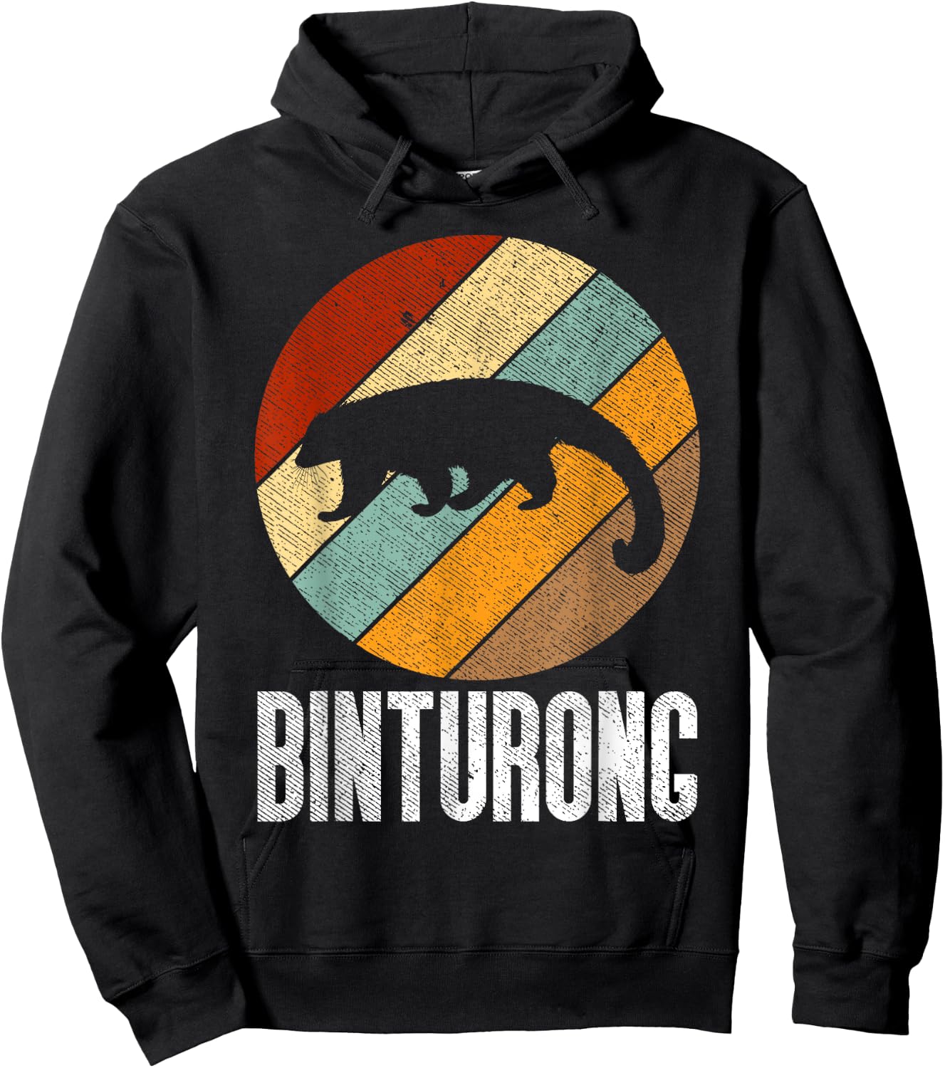 Vintage Binturong Hoodie - Hoodie | Black