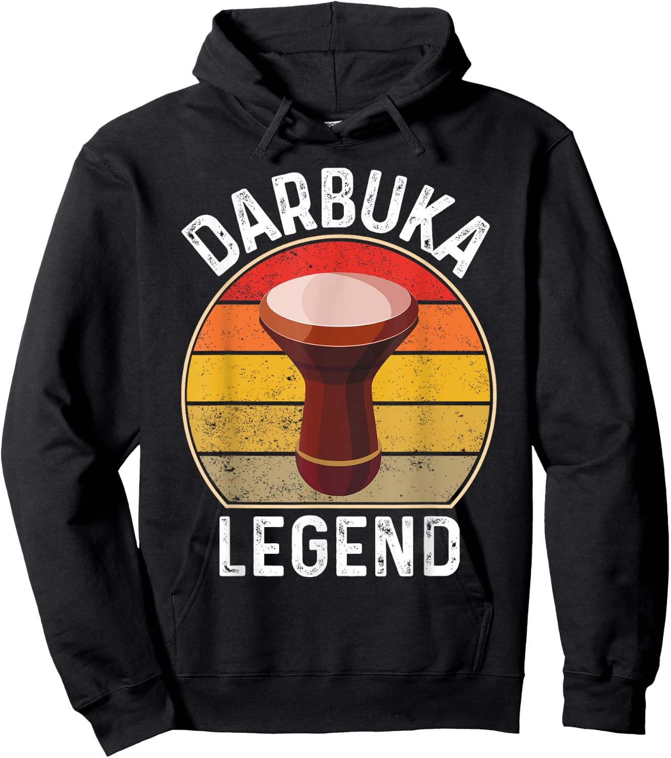 Darbuka Legend Hoodie - Hoodie | Black
