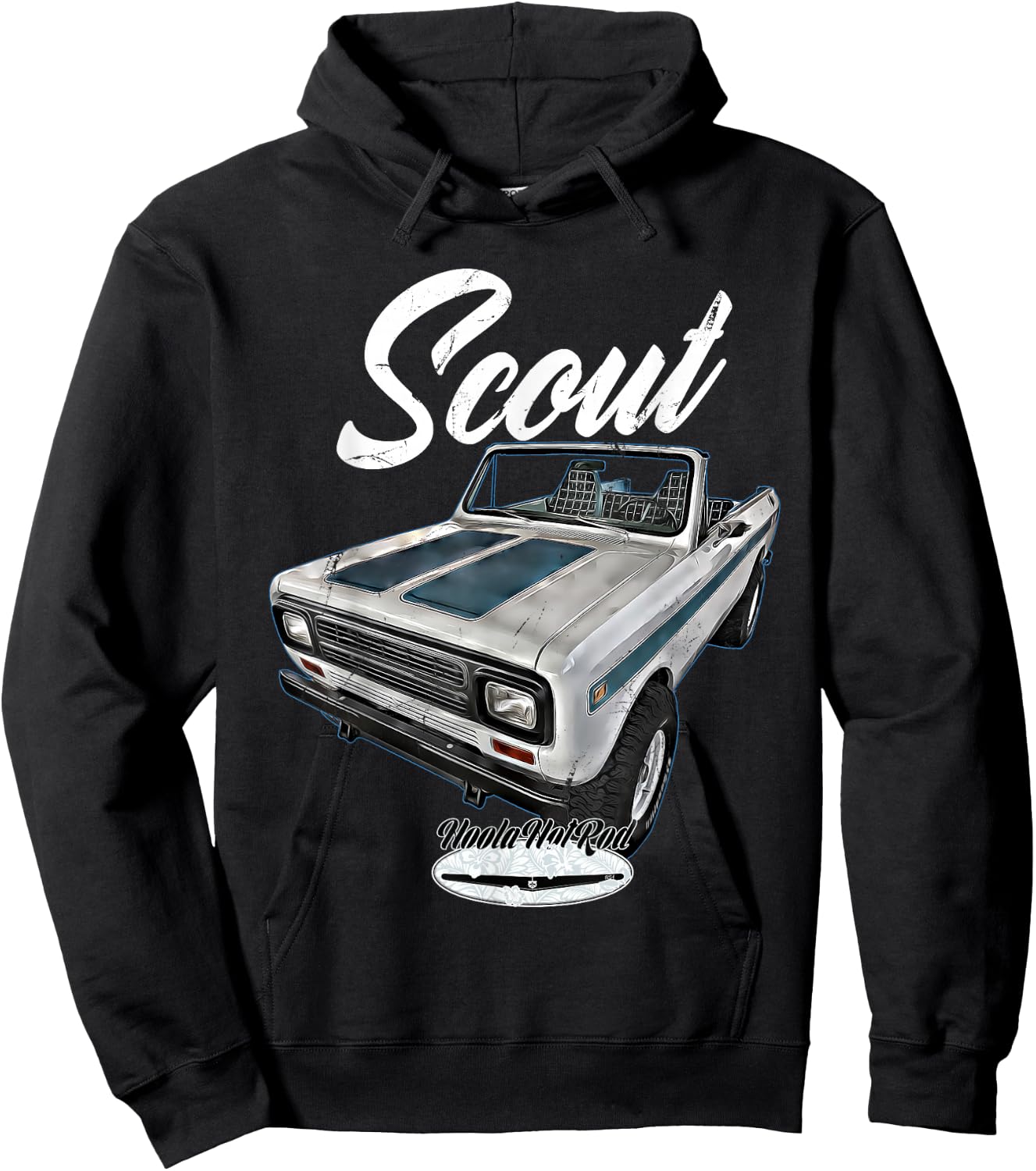 Scout,Classic,Truck,Pickup,International,Harvester,Oldtimer Hoodie - Hoodie | Black