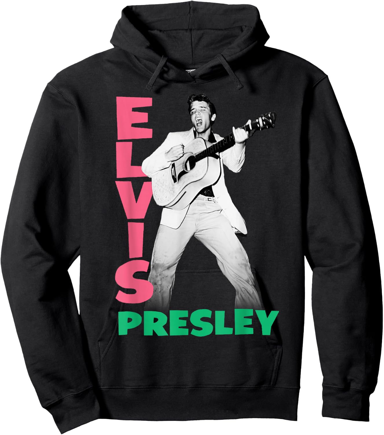 Elvis Presley Official 1956 Hoodie - Hoodie | Black