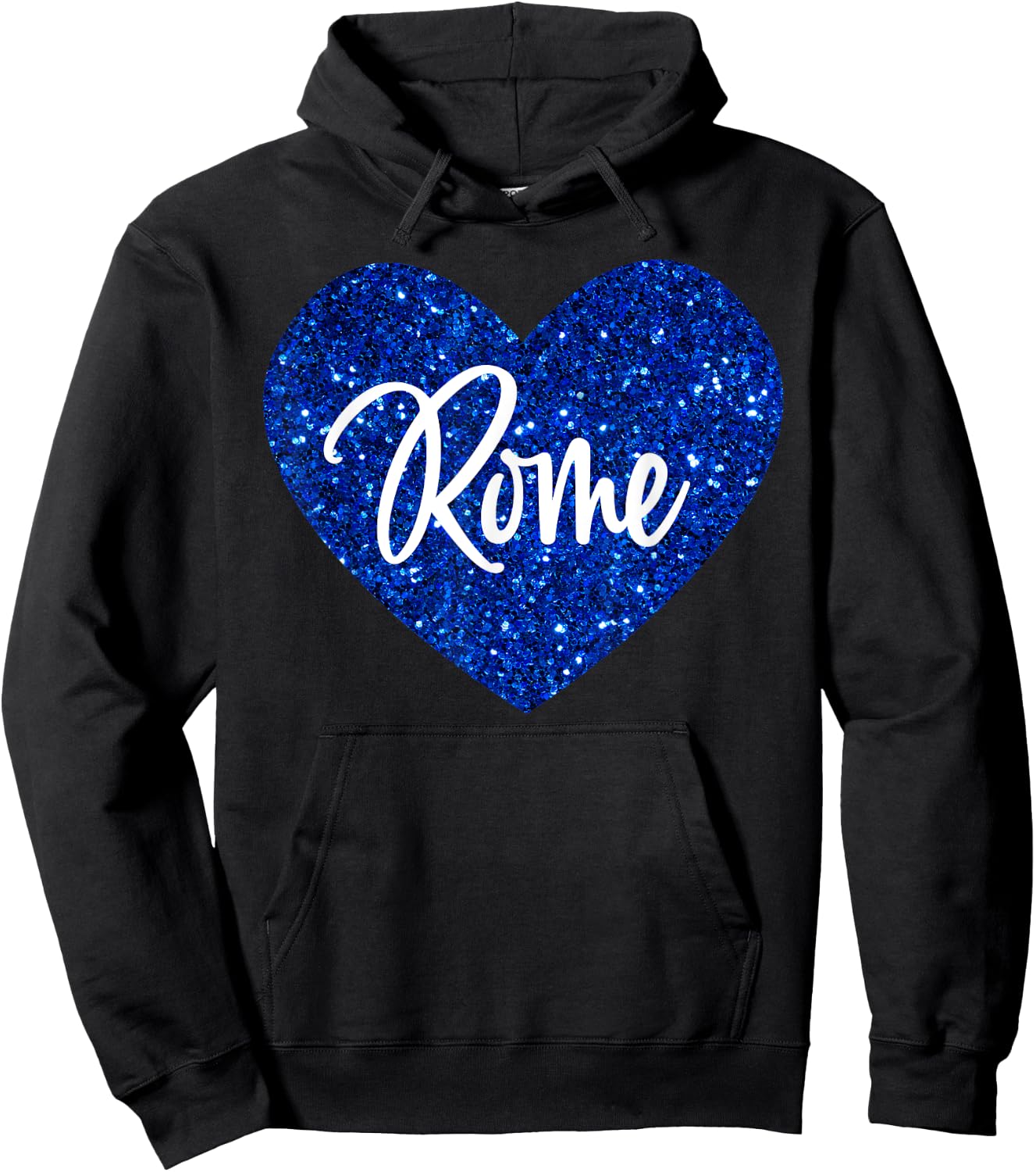 I Love Rome Italy Hoodie - Hoodie | Black