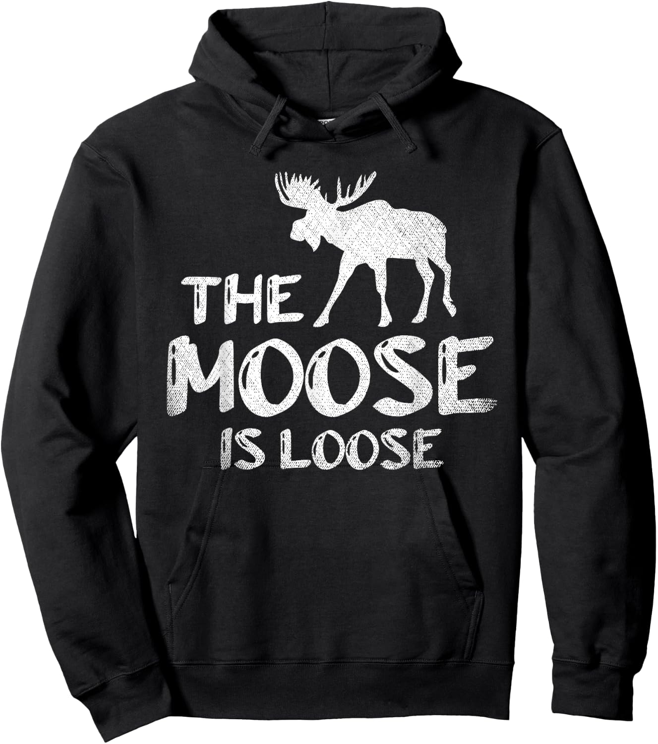 Sweden Wild Animal Scandinavia Forest Animal Funny Moose Hoodie - Hoodie | Black