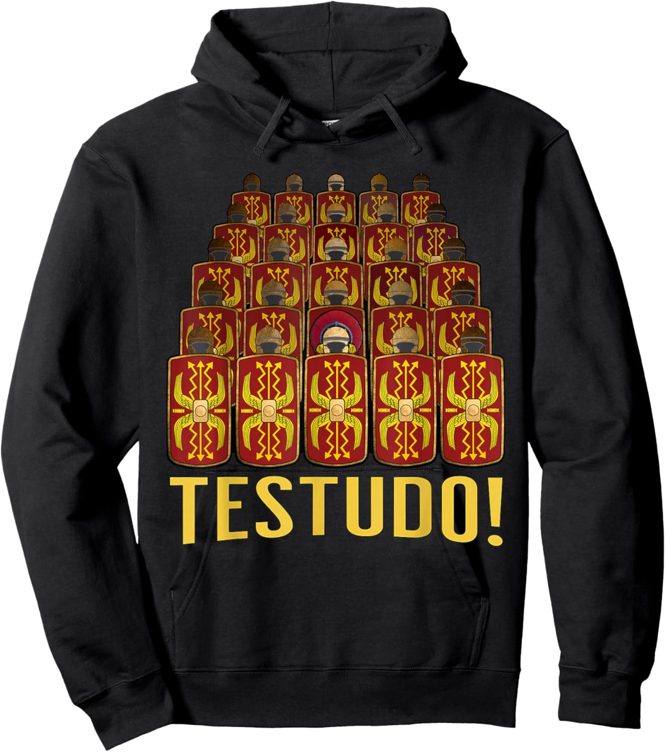 Roman Empire Legionaries Testudo Hoodie - Hoodie | Black
