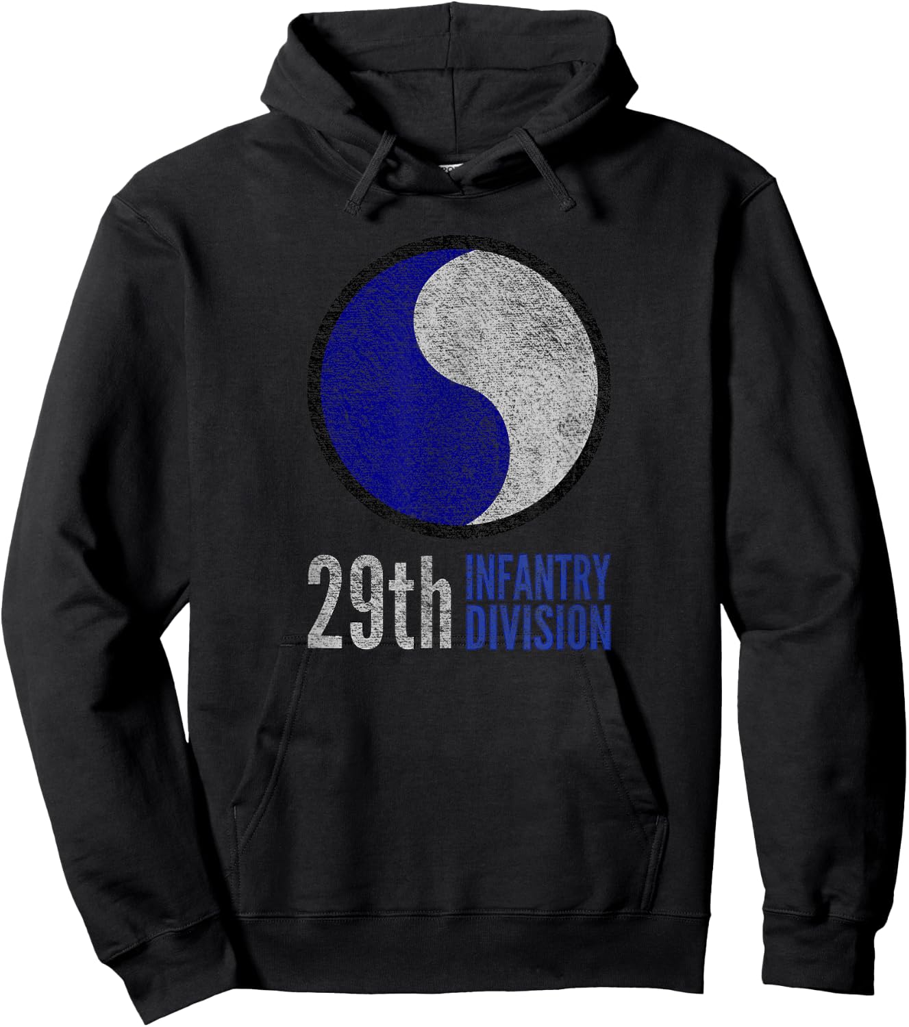 29th Infantry Division Army Hoodie - Hoodie | Black